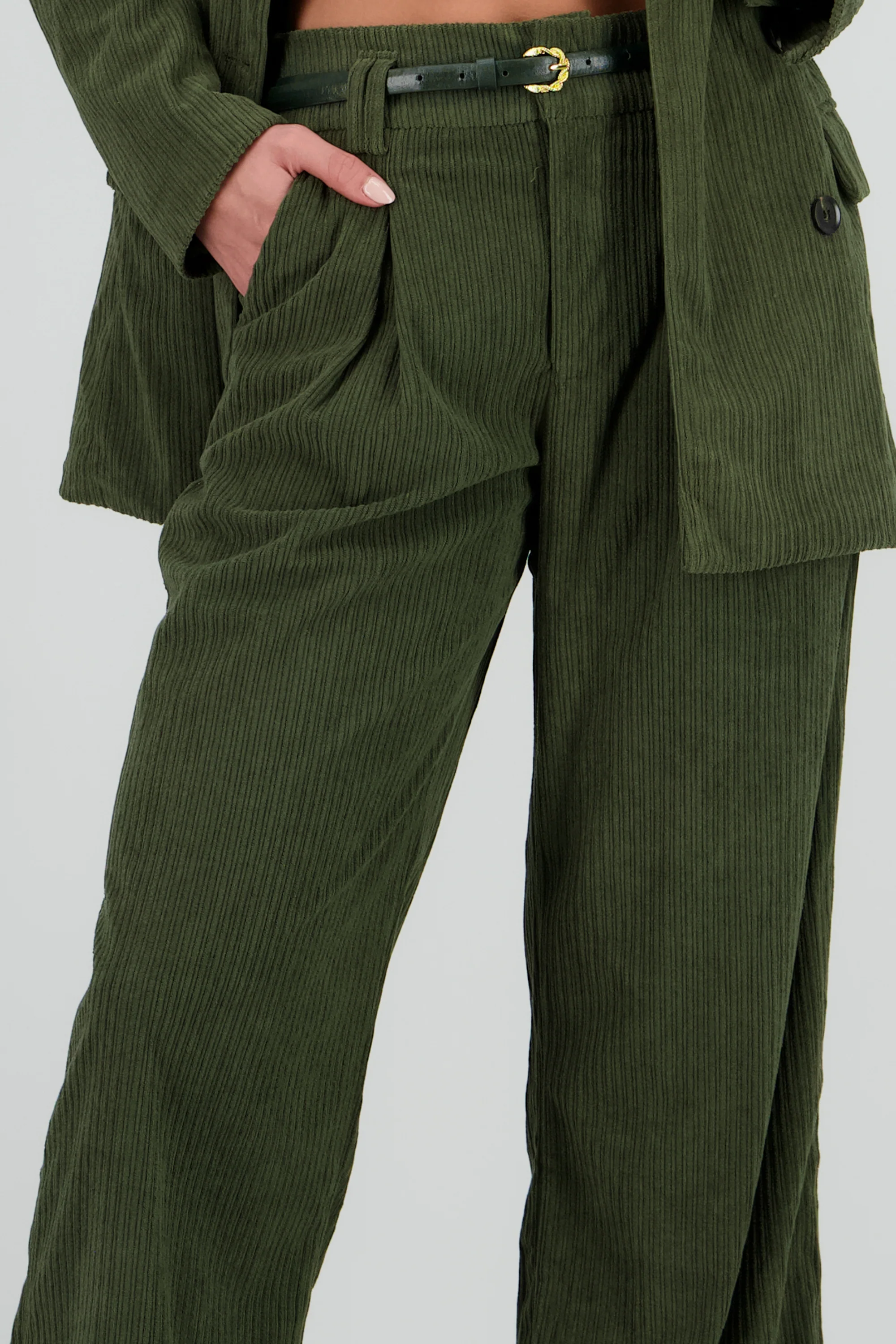 Pantalon amplio de pana - Image 5