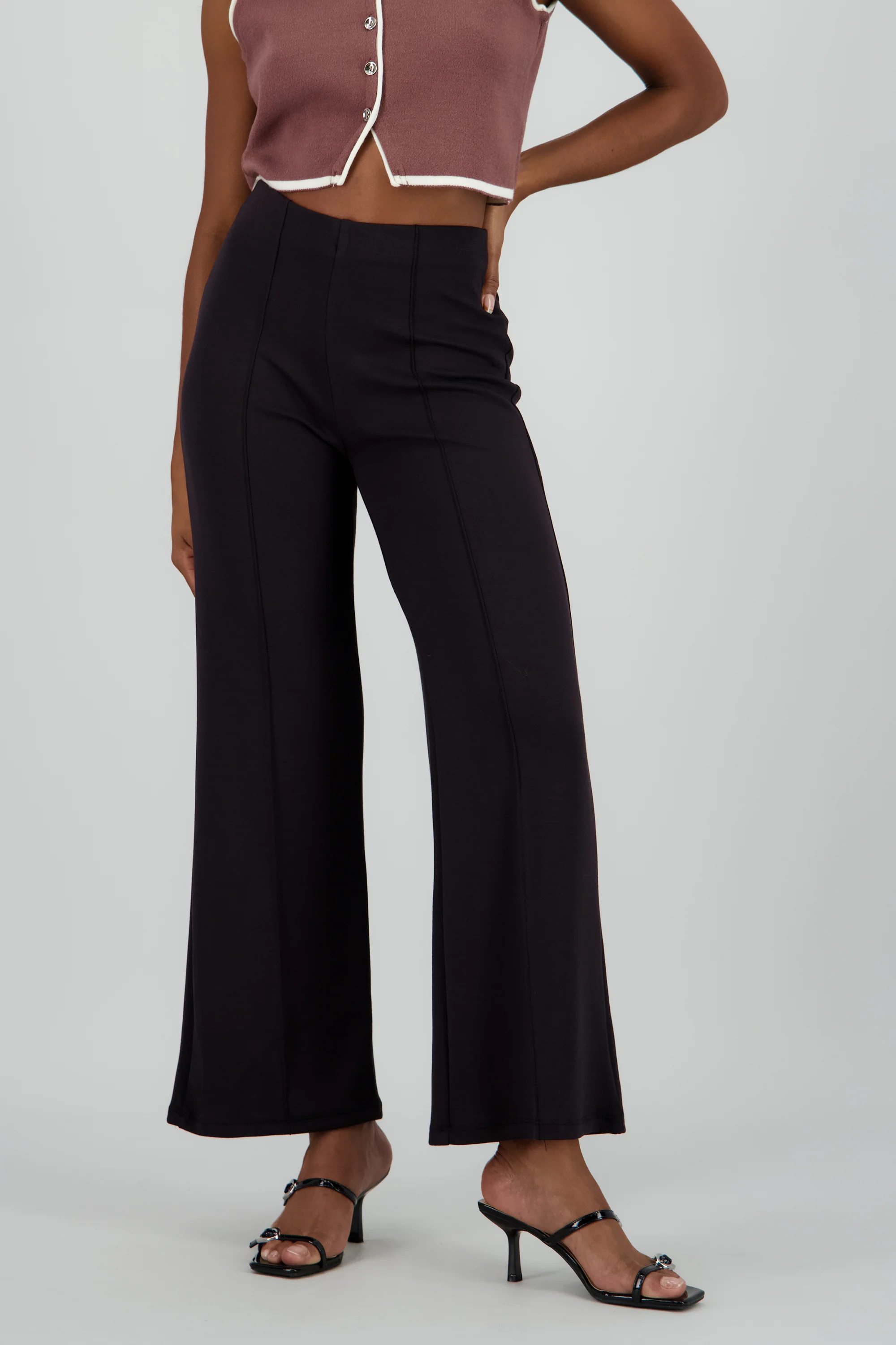 Pantalon amplio det costura - Image 2