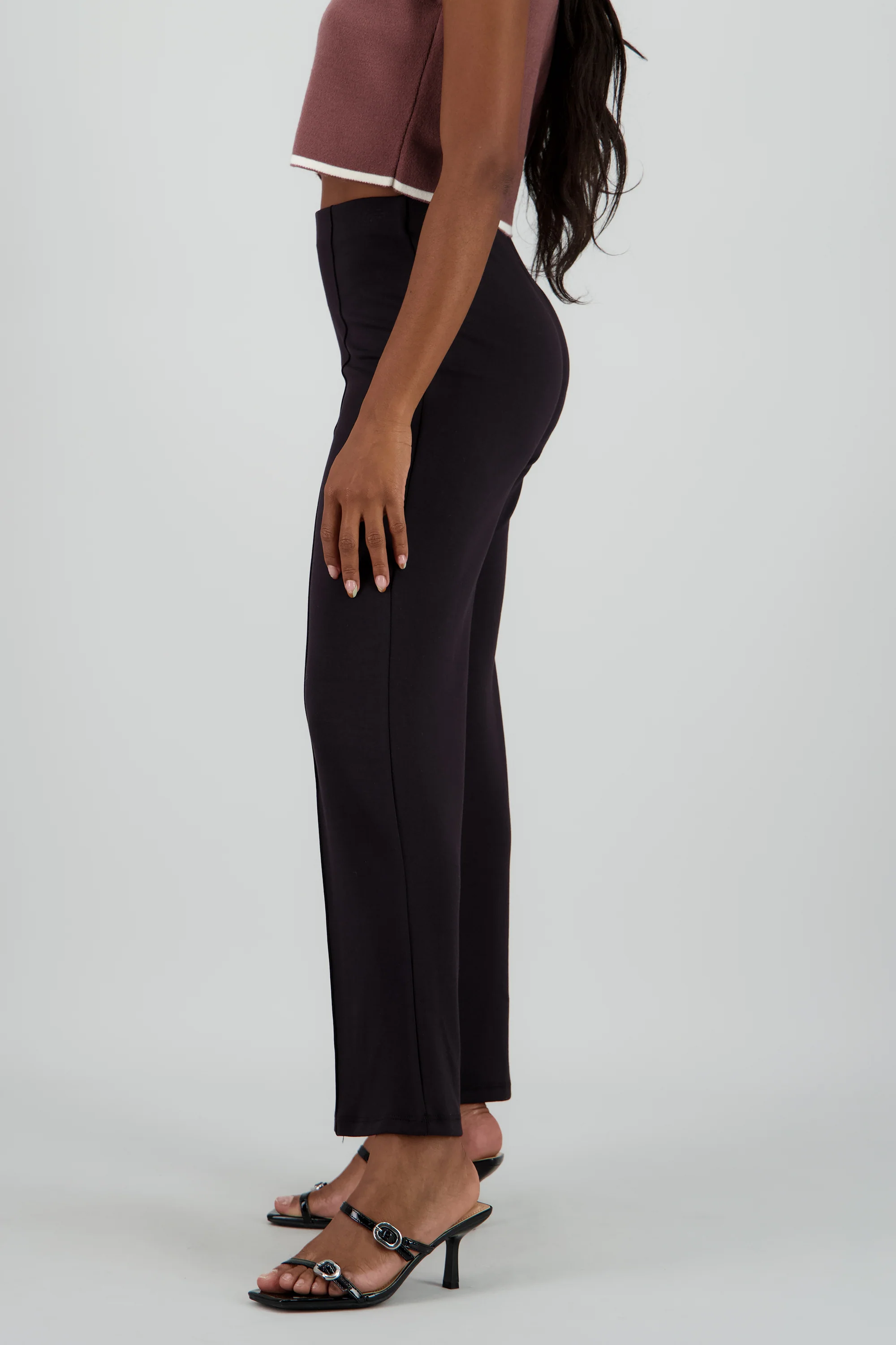 Pantalon amplio det costura - Image 3