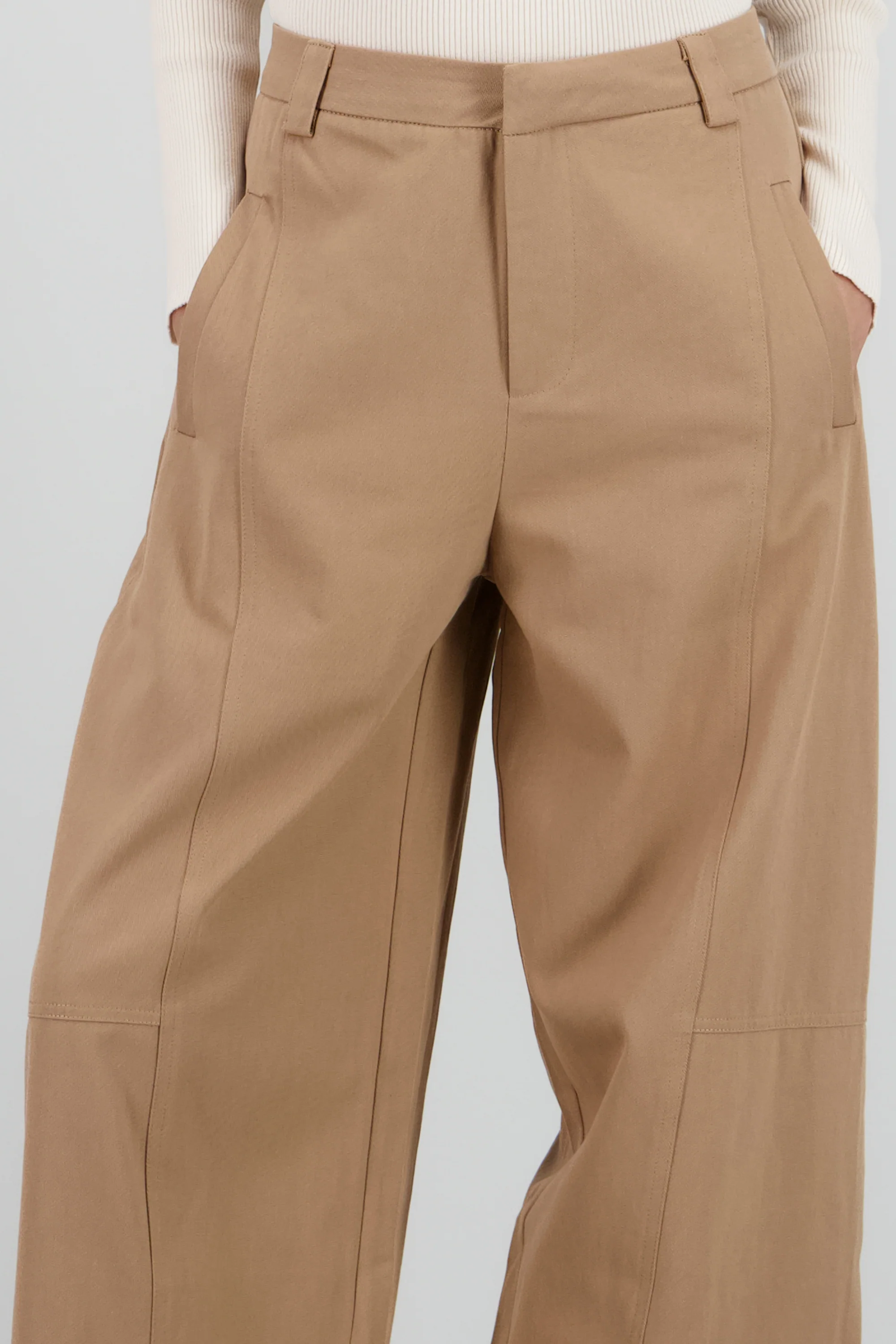 Pantalon amplio detalle pinza - Image 5
