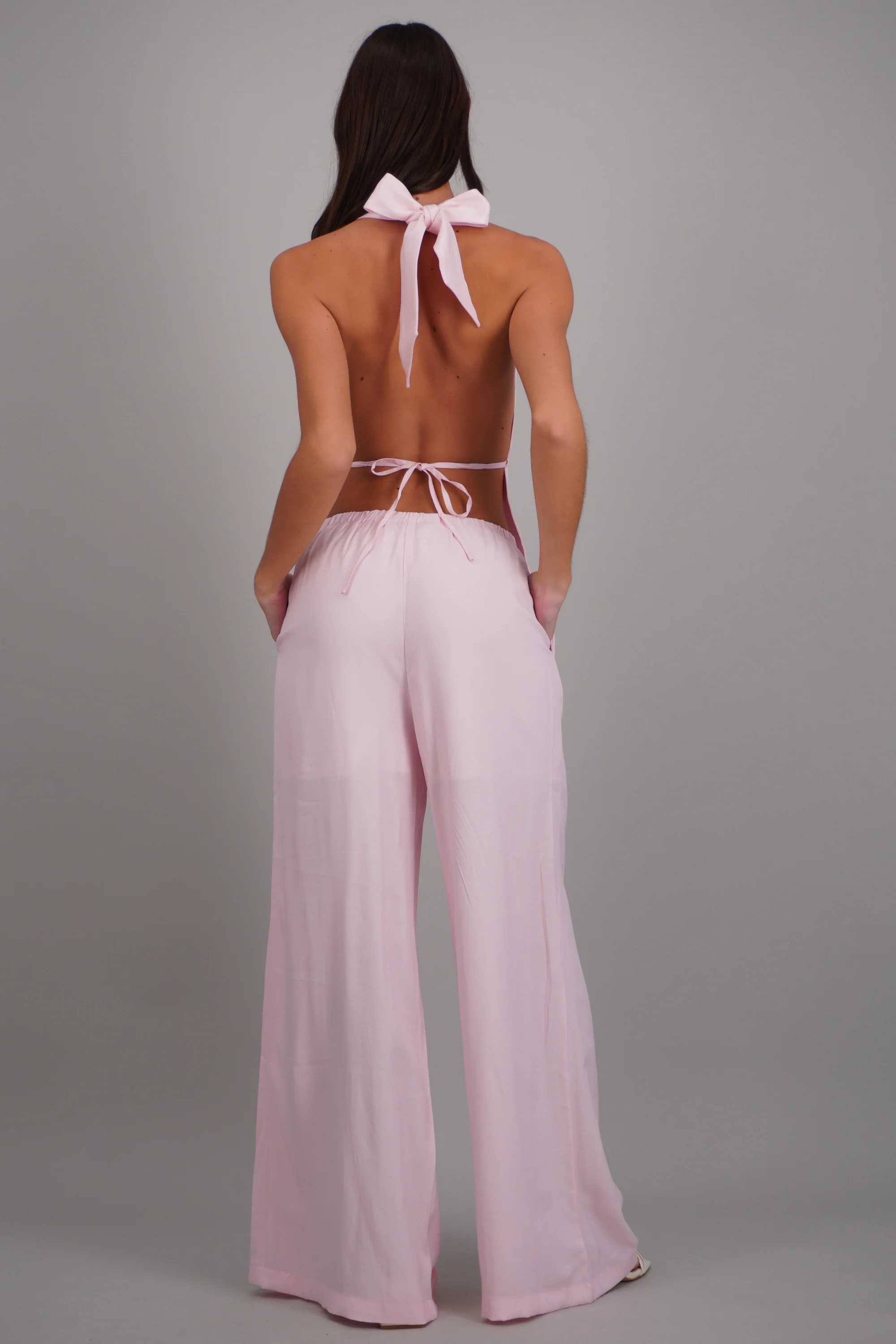Pantalon amplio detalle resorte - Image 4