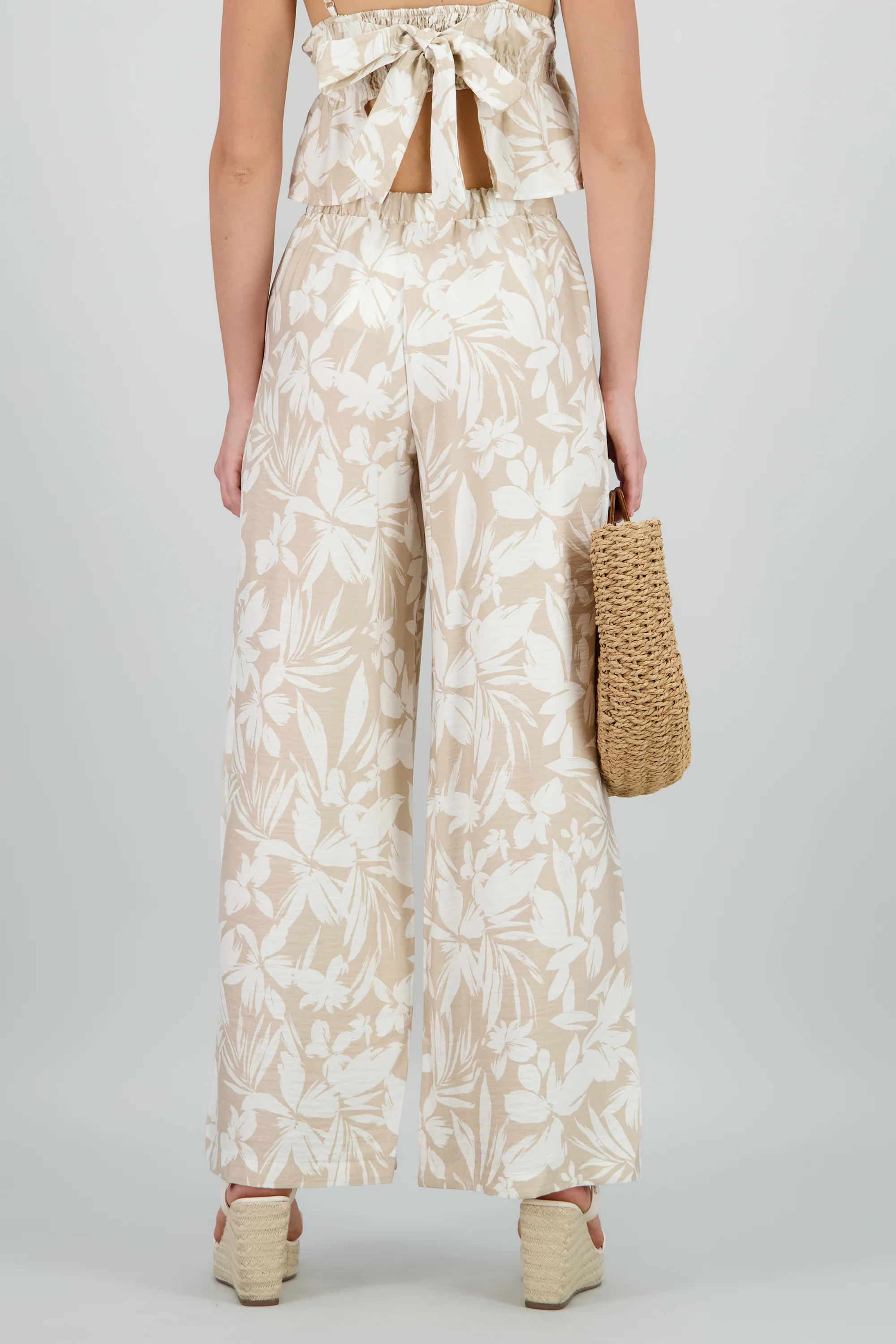 Pantalon amplio estampado - Image 4