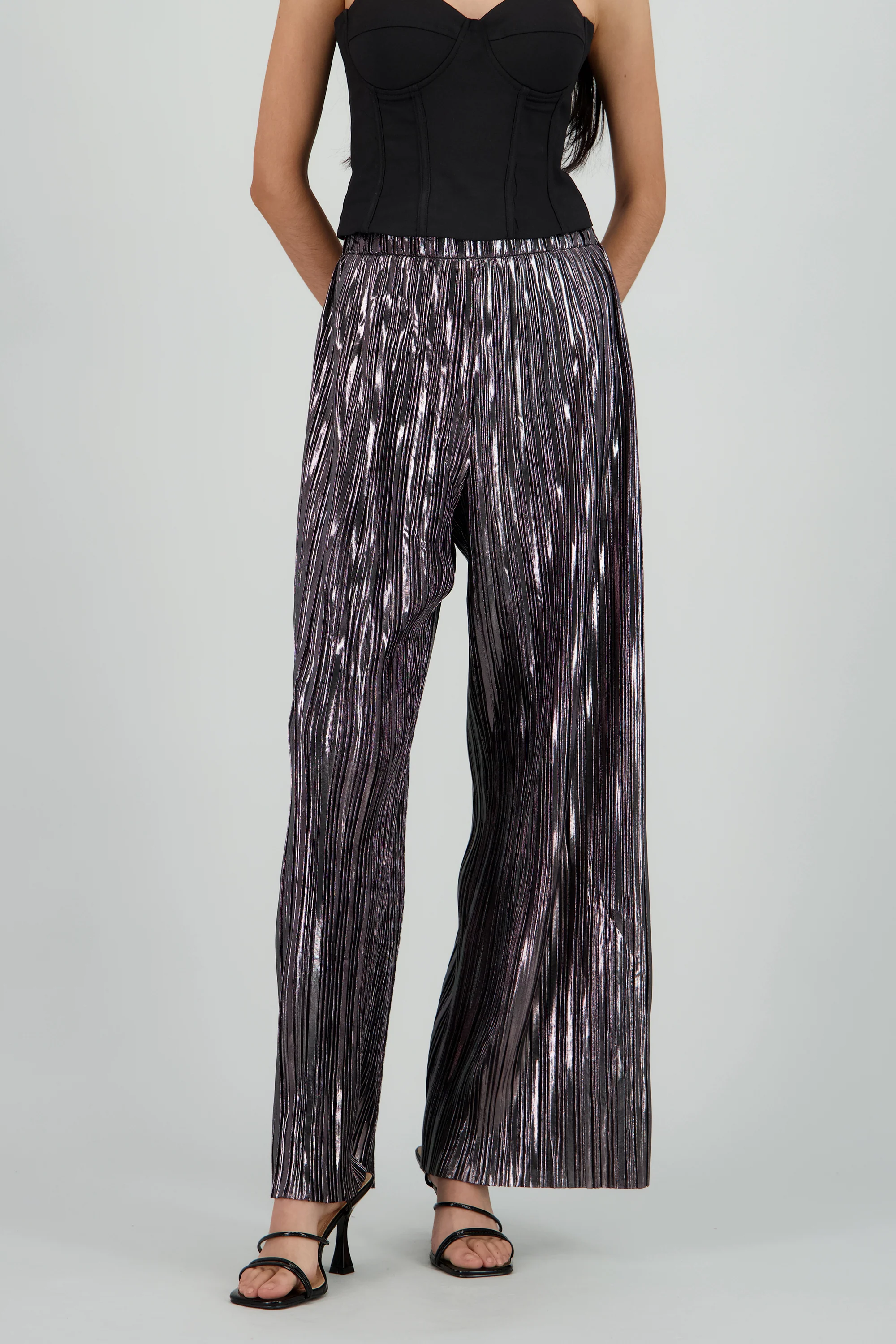 Pantalon amplio lentejuelas - Image 2
