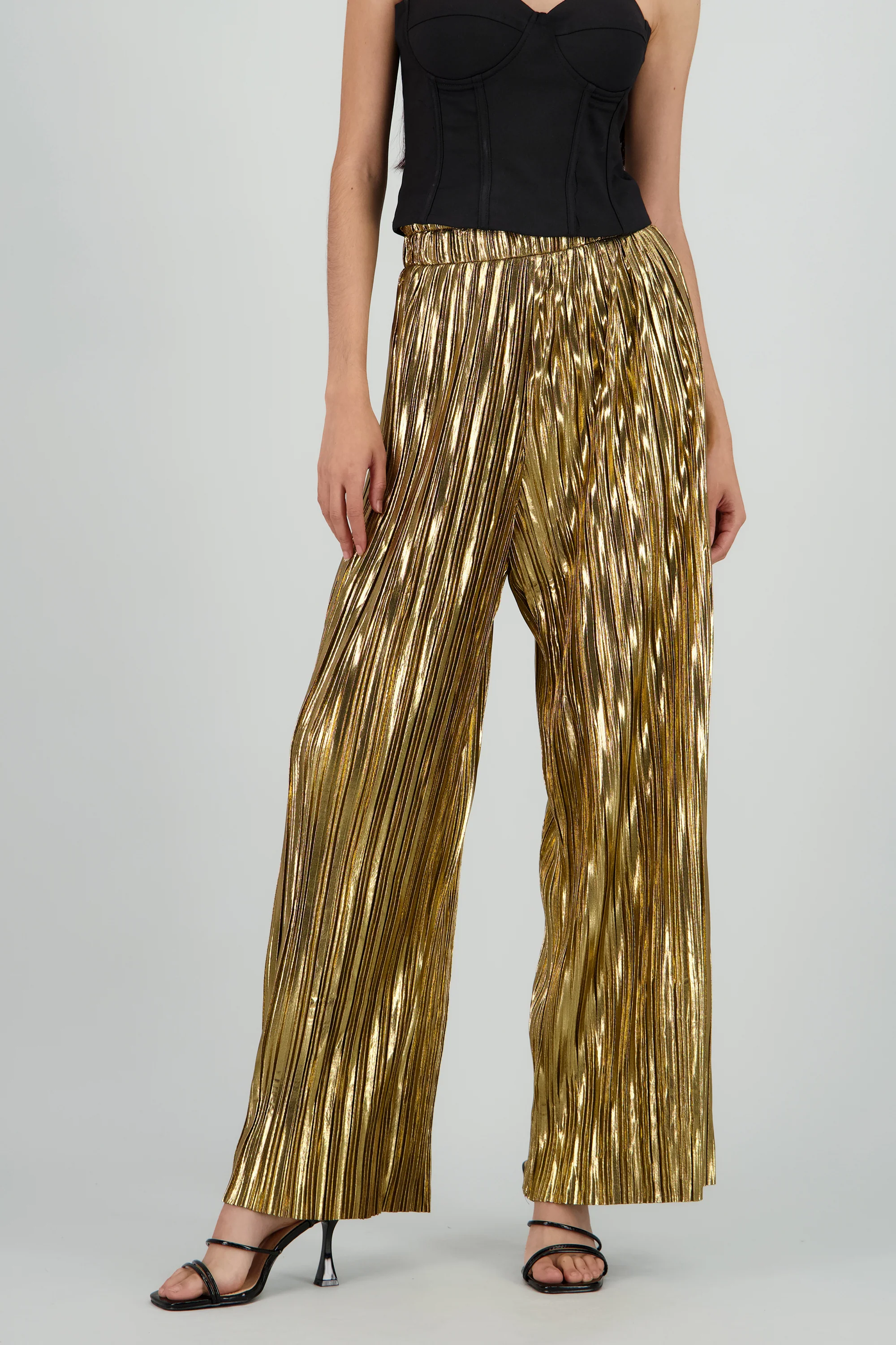 Pantalon amplio lentejuelas - Image 2