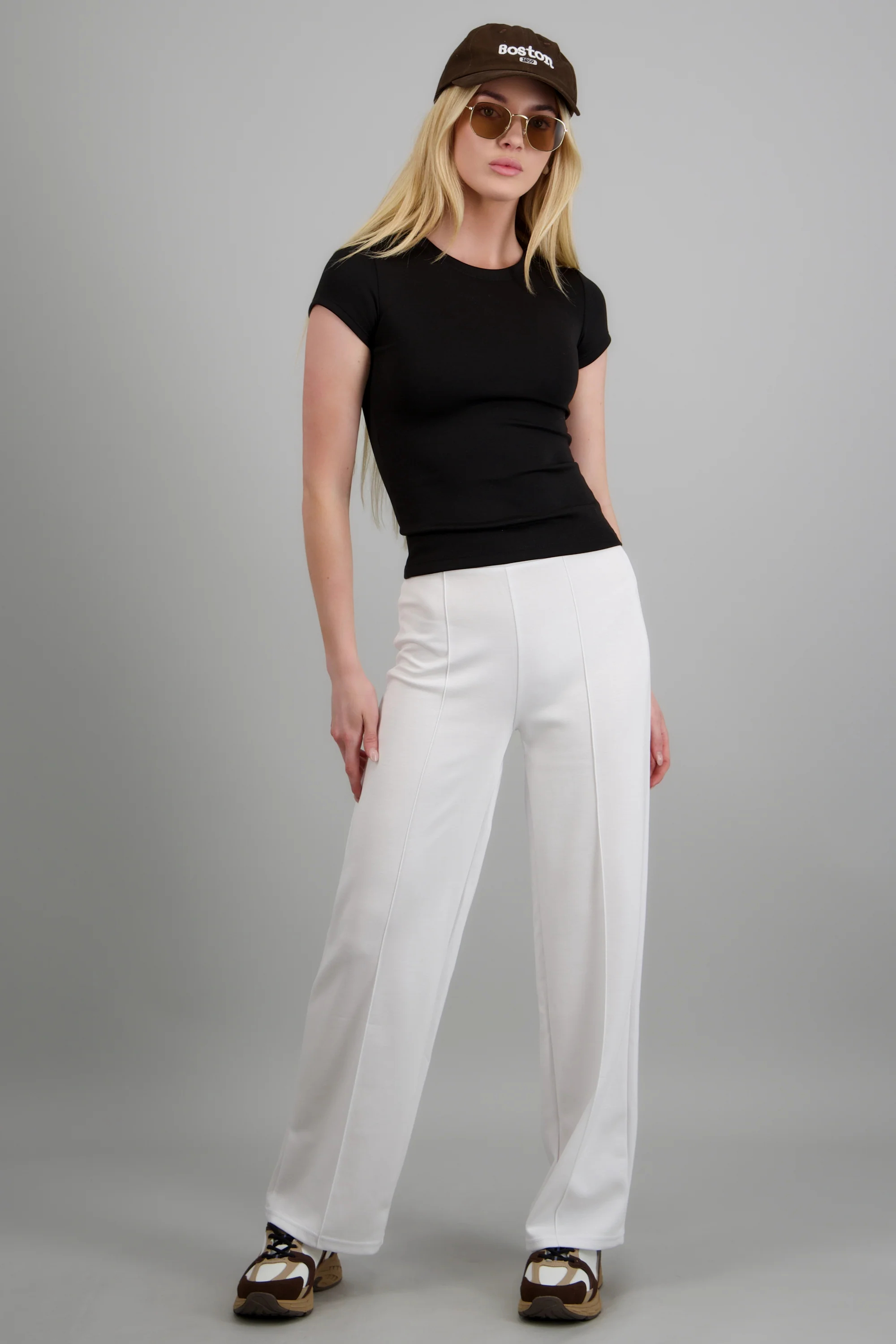 Pantalon amplio modal