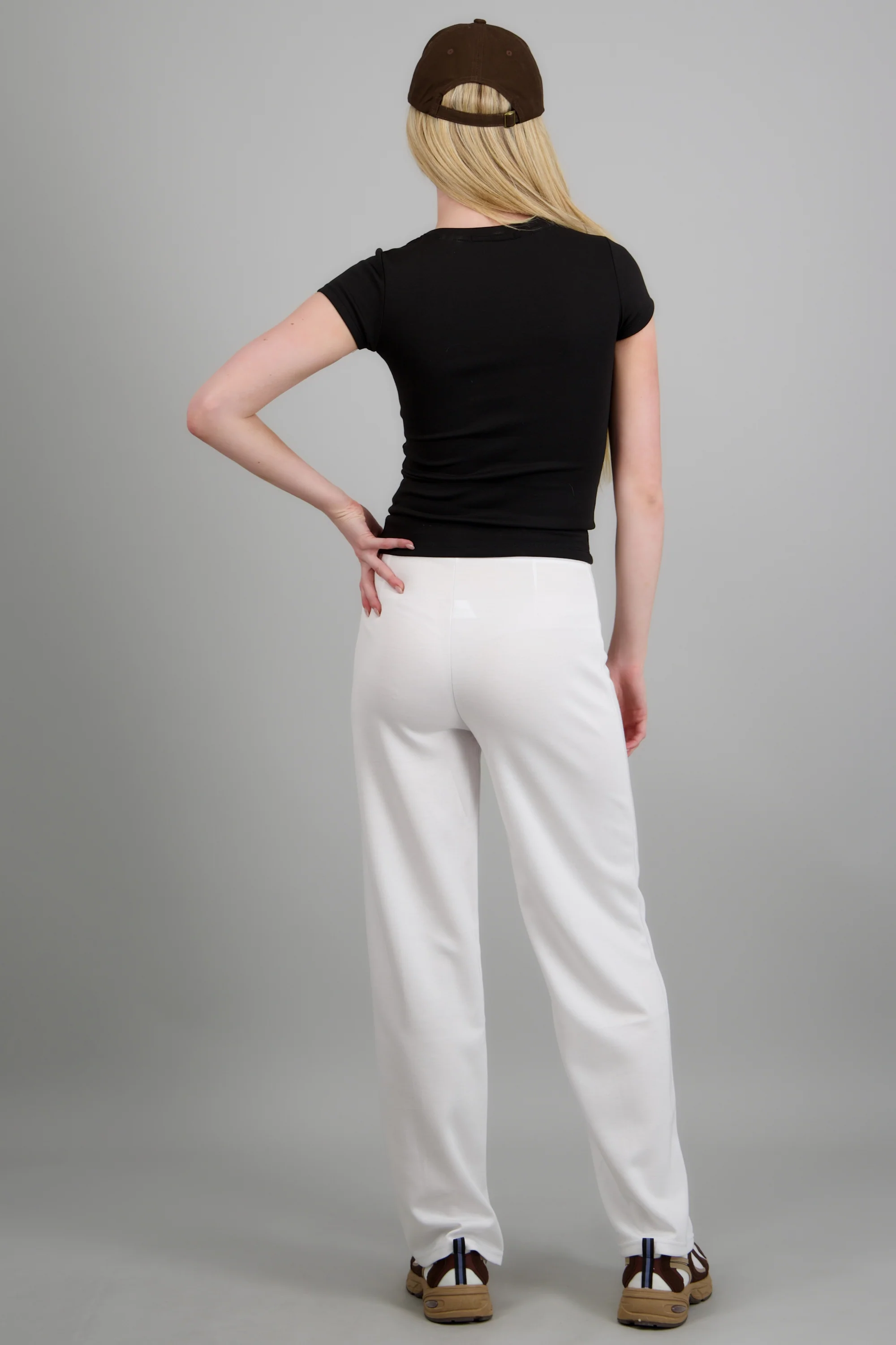 Pantalon amplio modal - Image 4