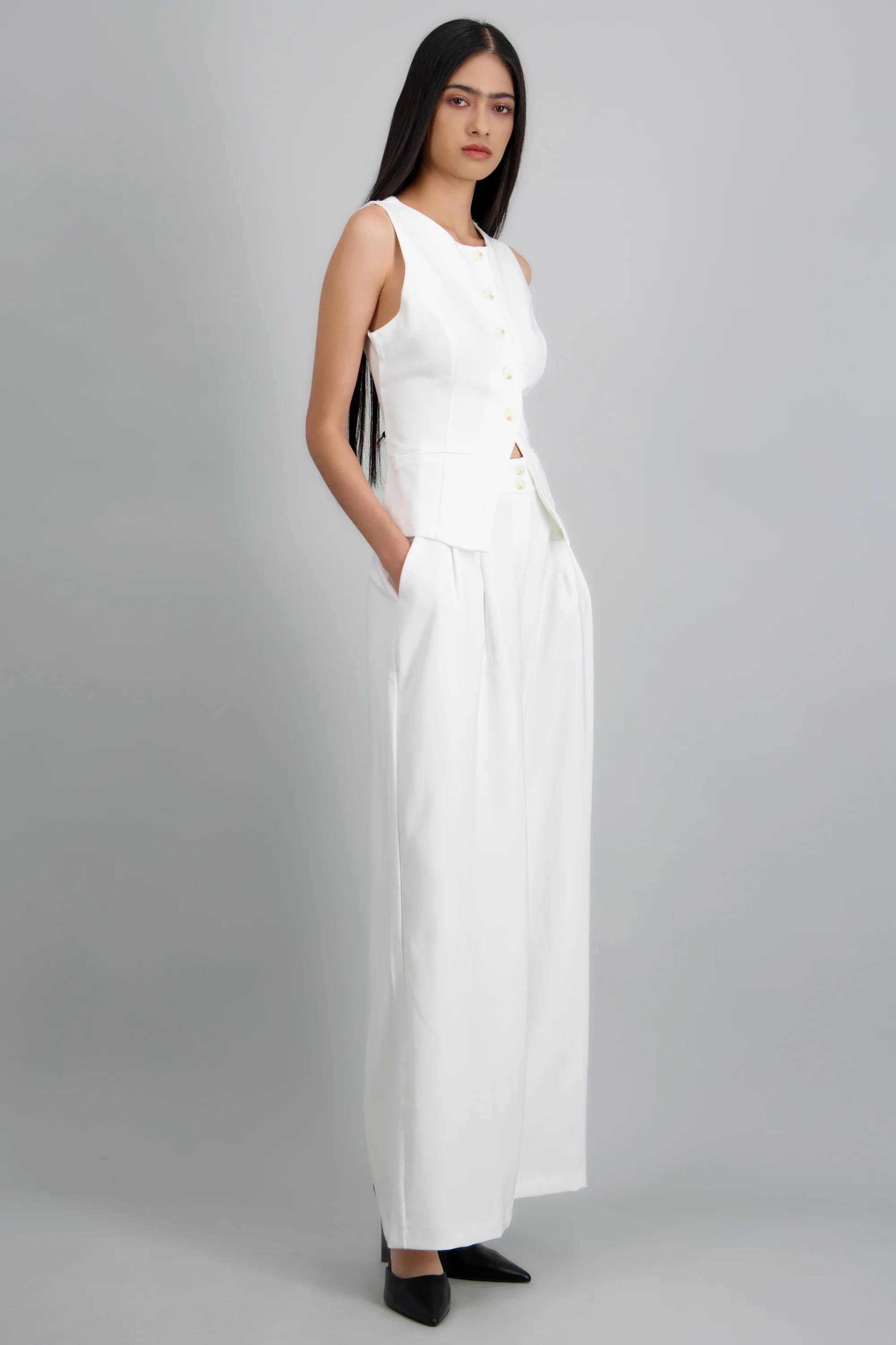 Pantalon amplio sastre - Image 3