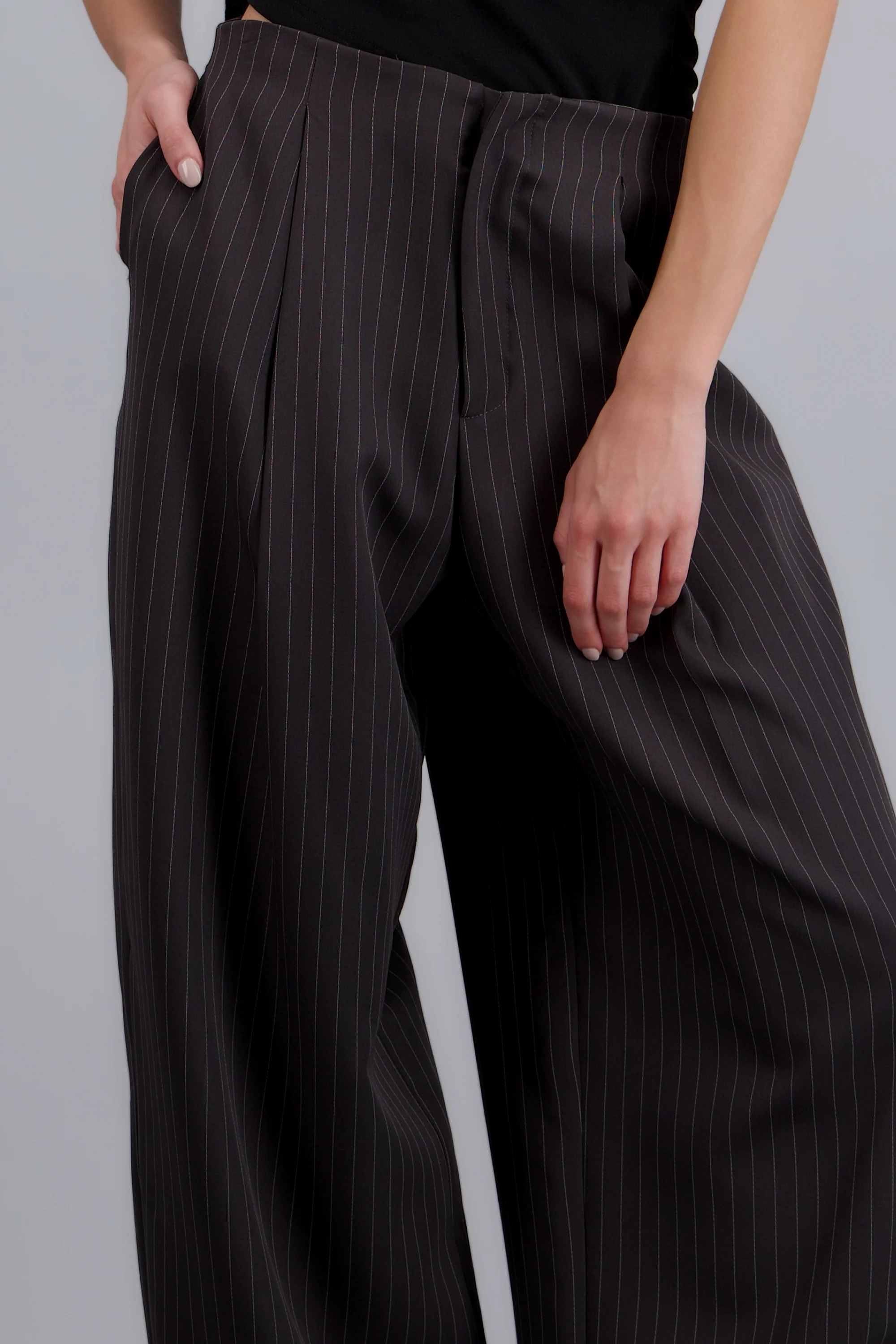 Pantalon balloon estampado rayas - Image 5