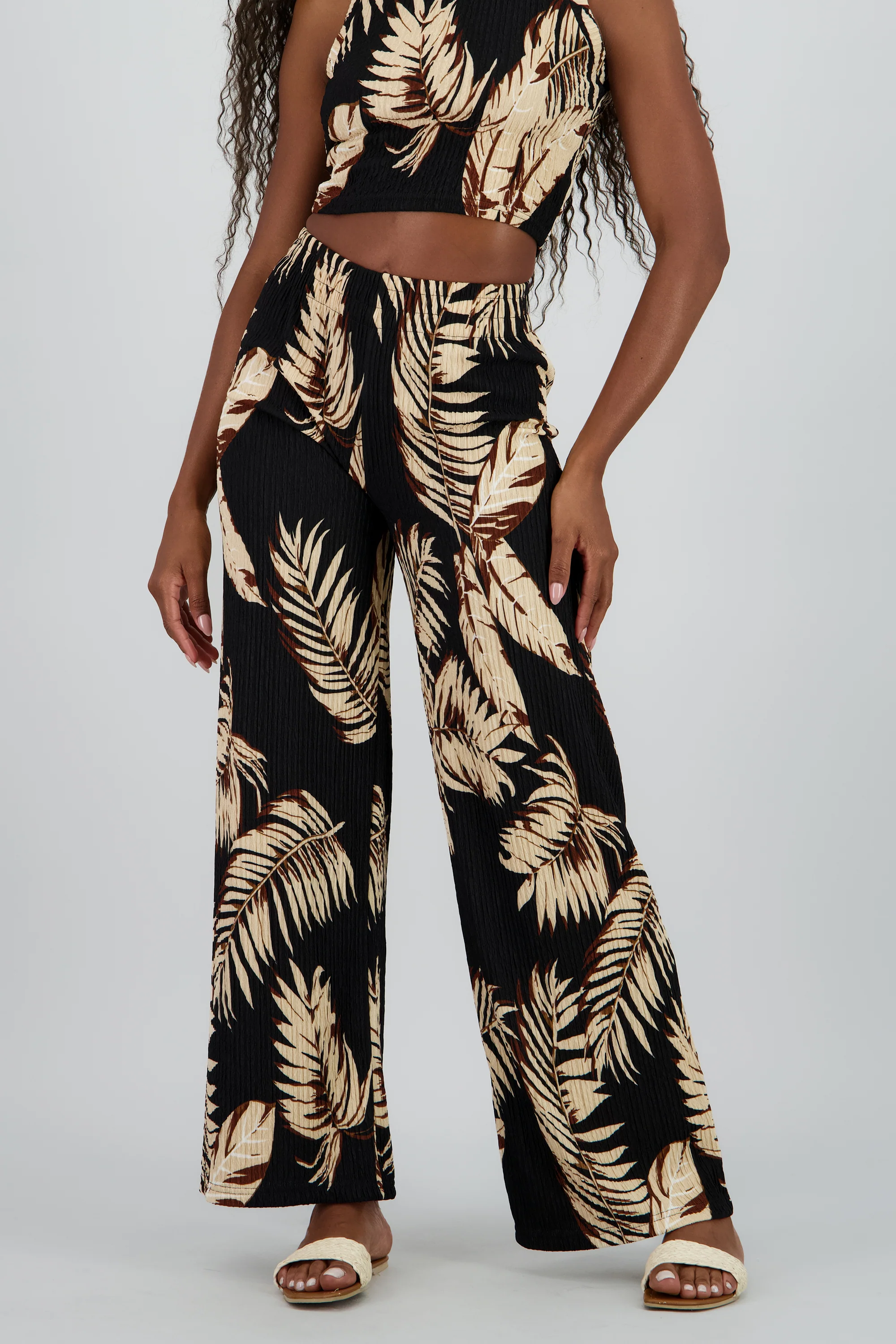 Pantalon con estampado tropical - Image 2