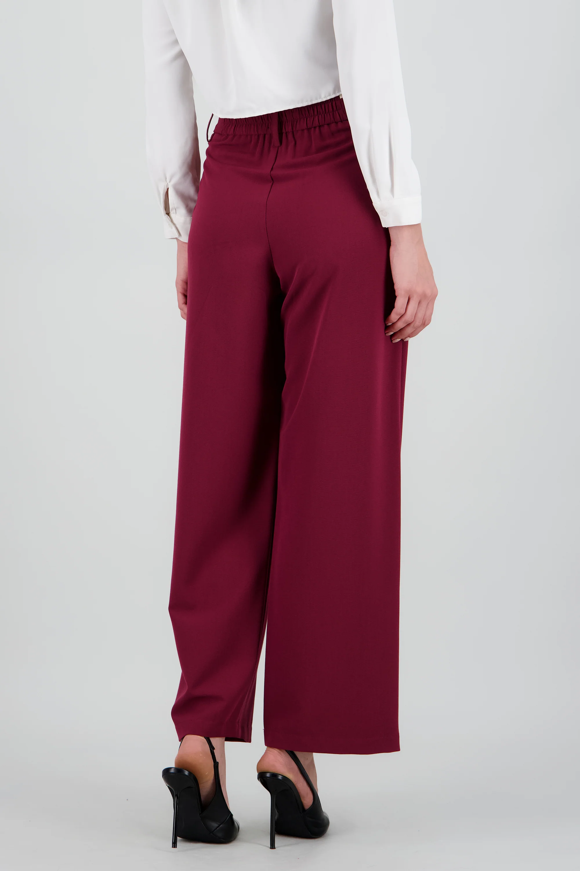 Pantalon contraste pinzas - Image 4