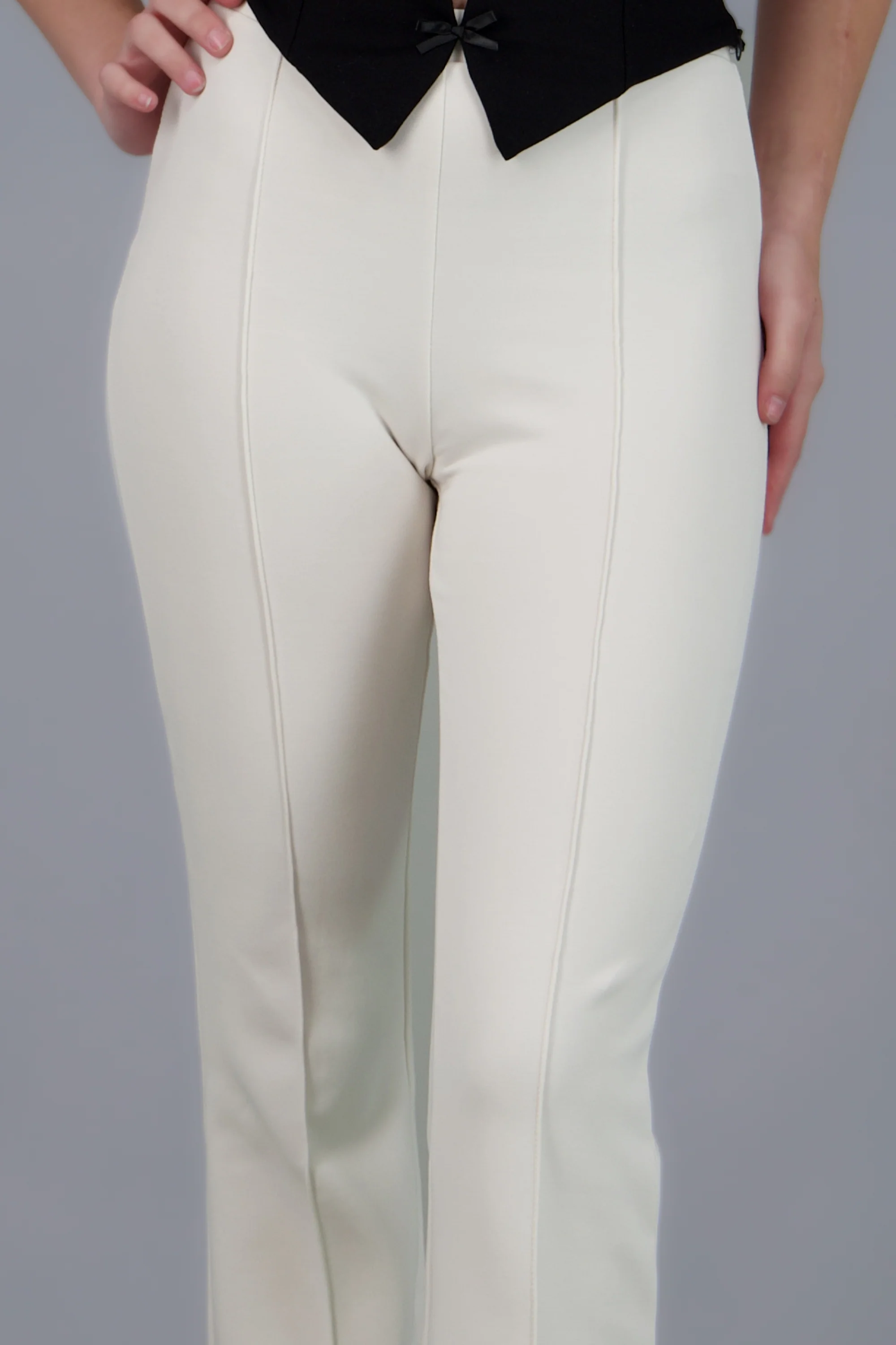 Pantalon corte flare linea - Image 5