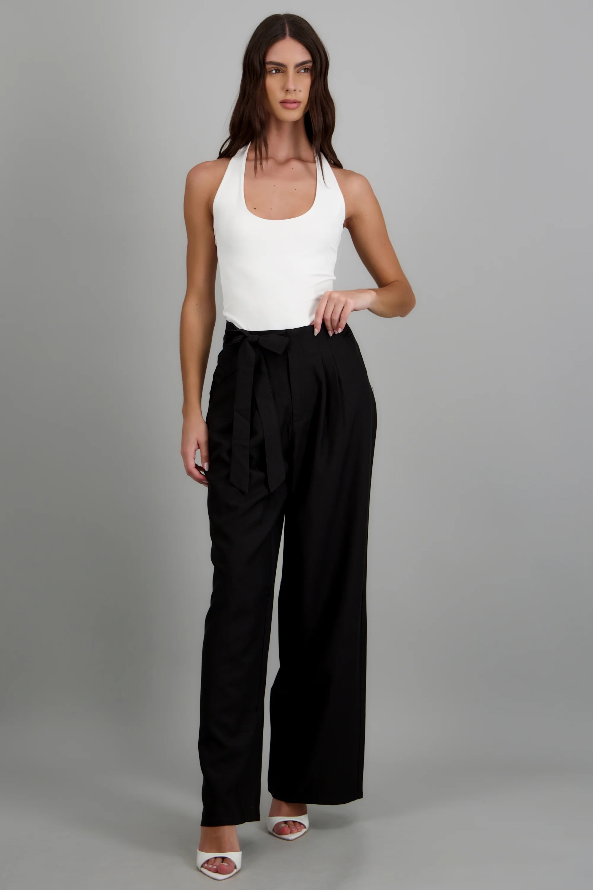 Pantalon de vestir detalle liston - Image 3