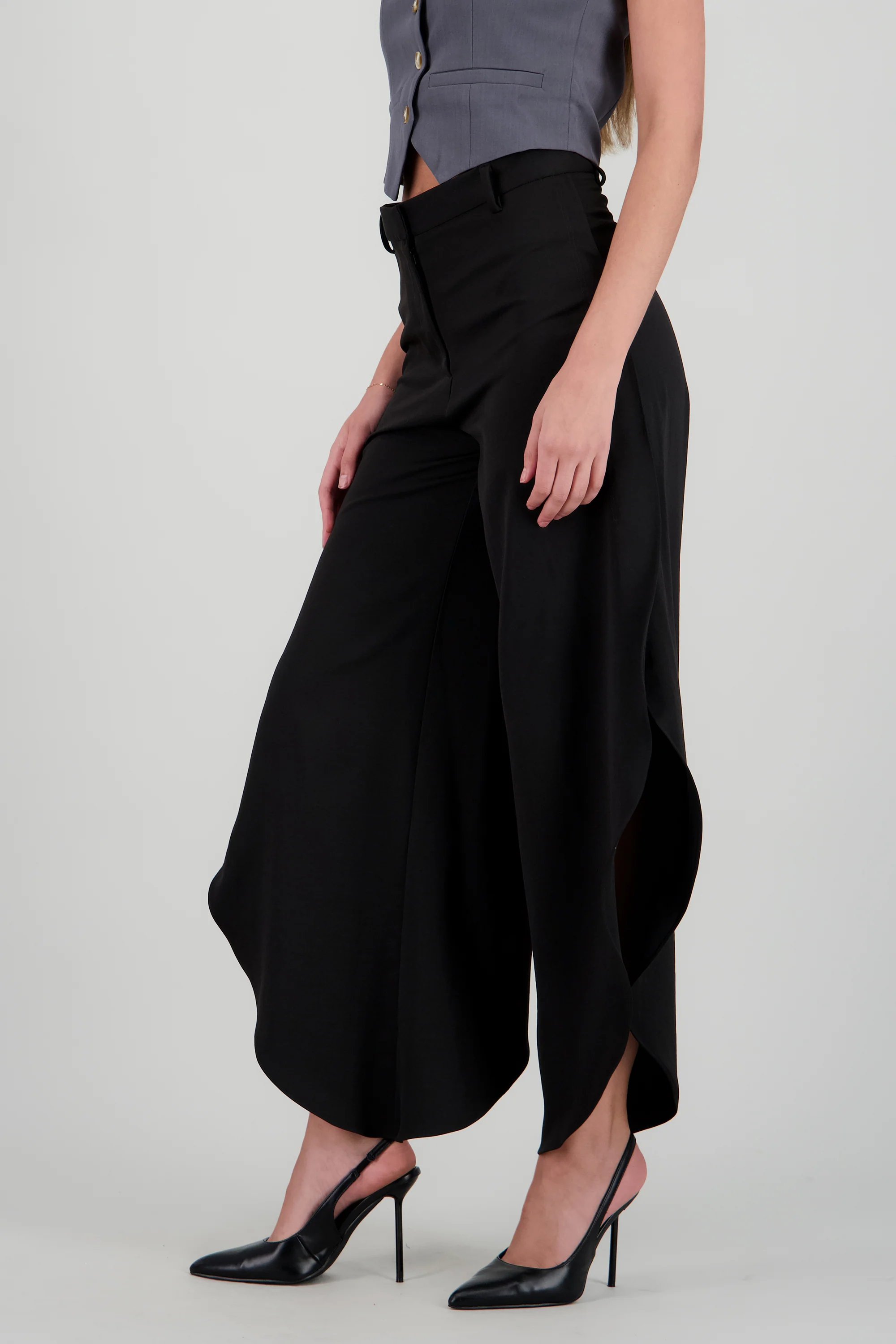 Pantalon detalle abertura costado - Image 3