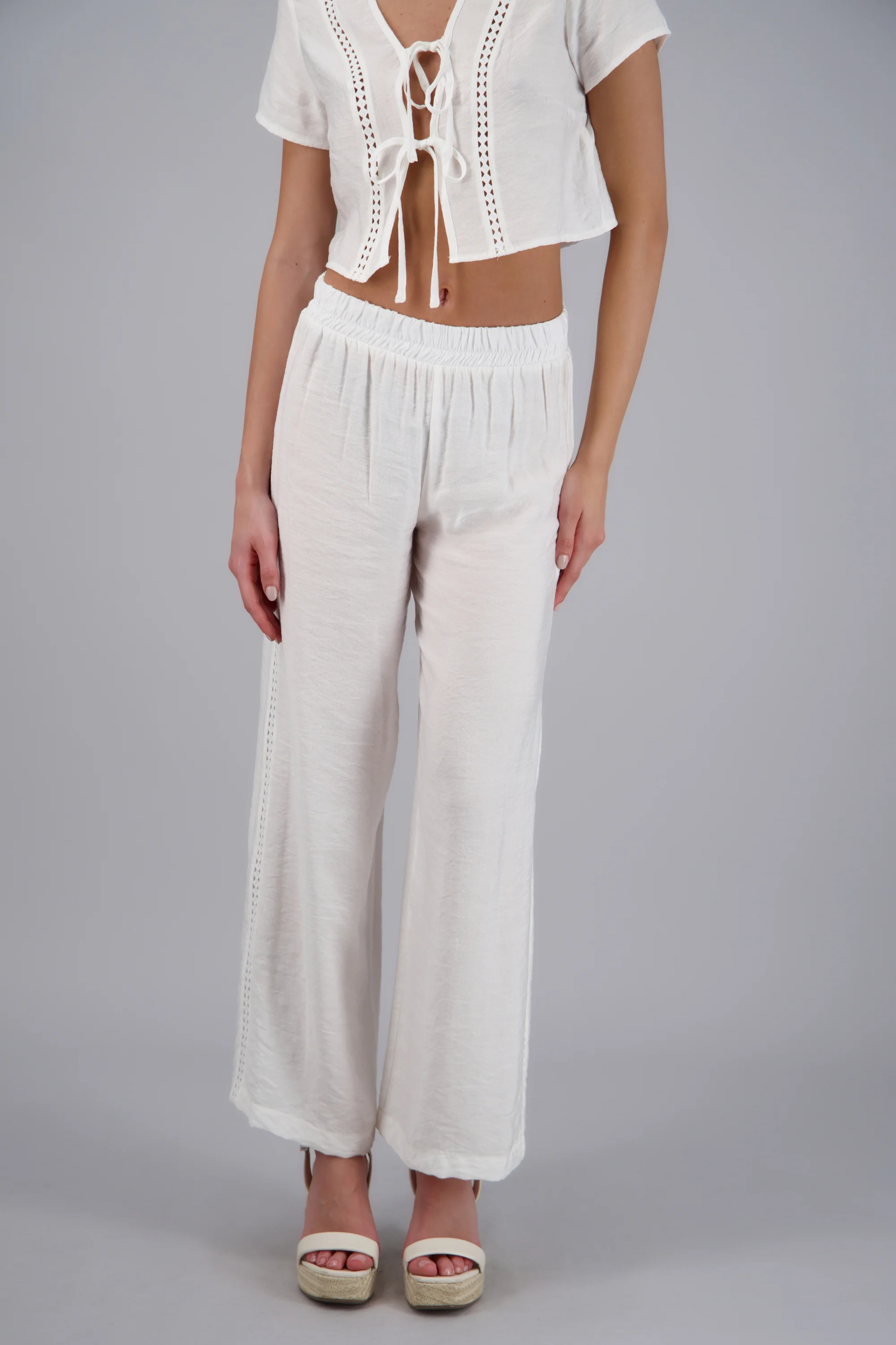 Pantalon detalle bordado - Image 2