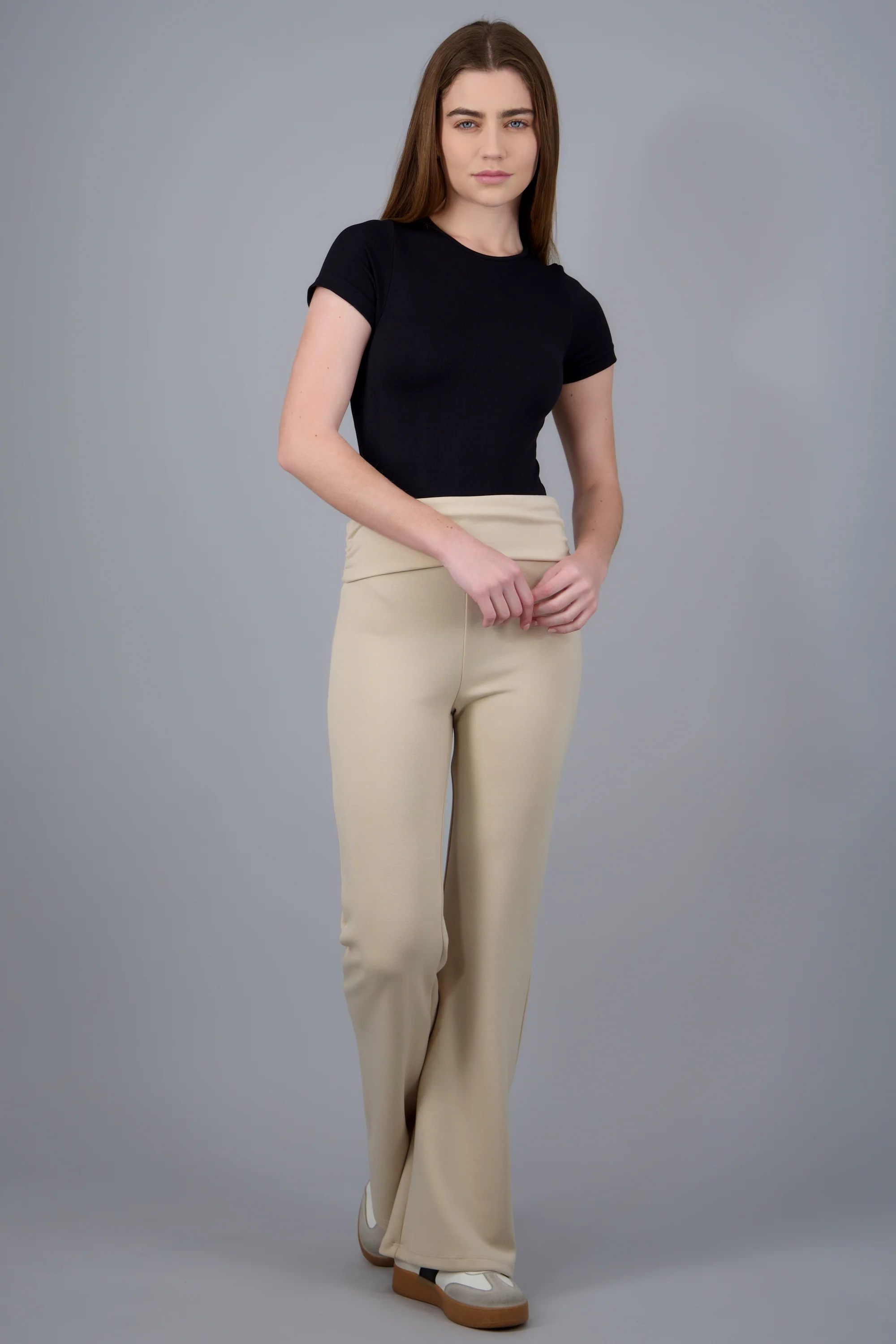 Pantalón flare detalle cintura - Image 2