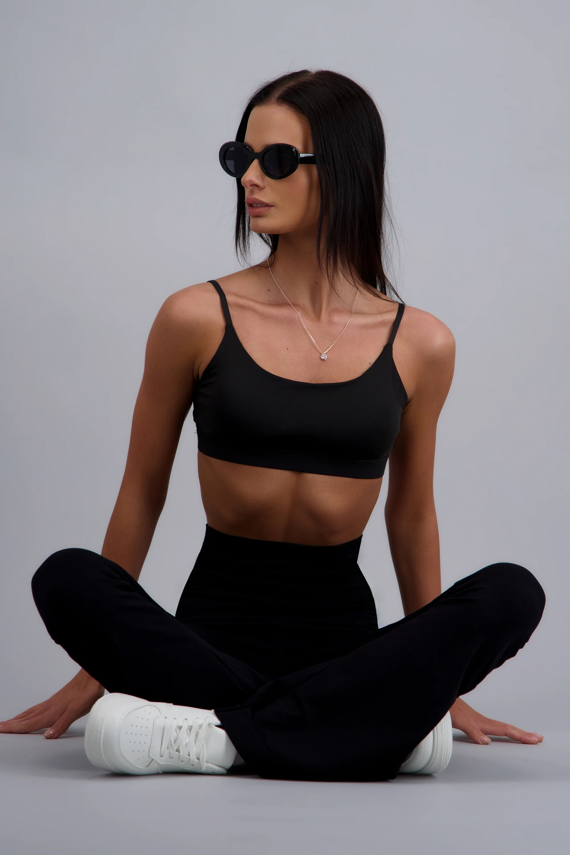 Pantalon flare seamless