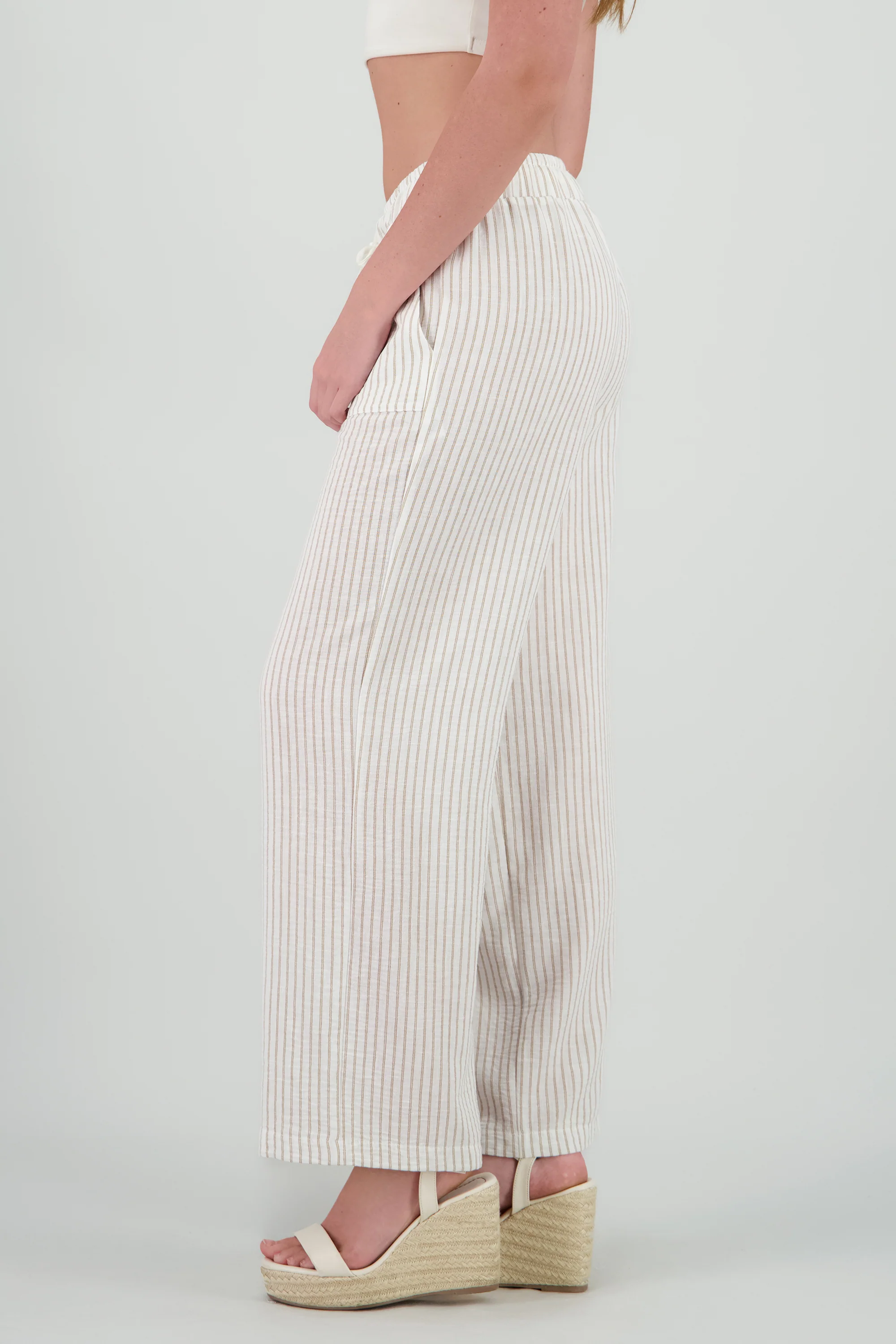 Pantalon fluido detalle jareta - Image 3