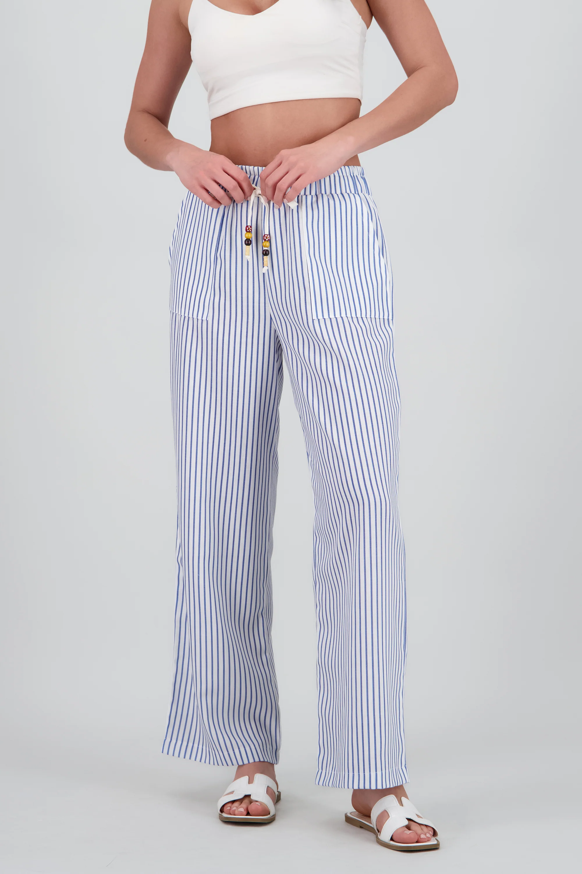 Pantalon fluido detalle jareta - Image 2