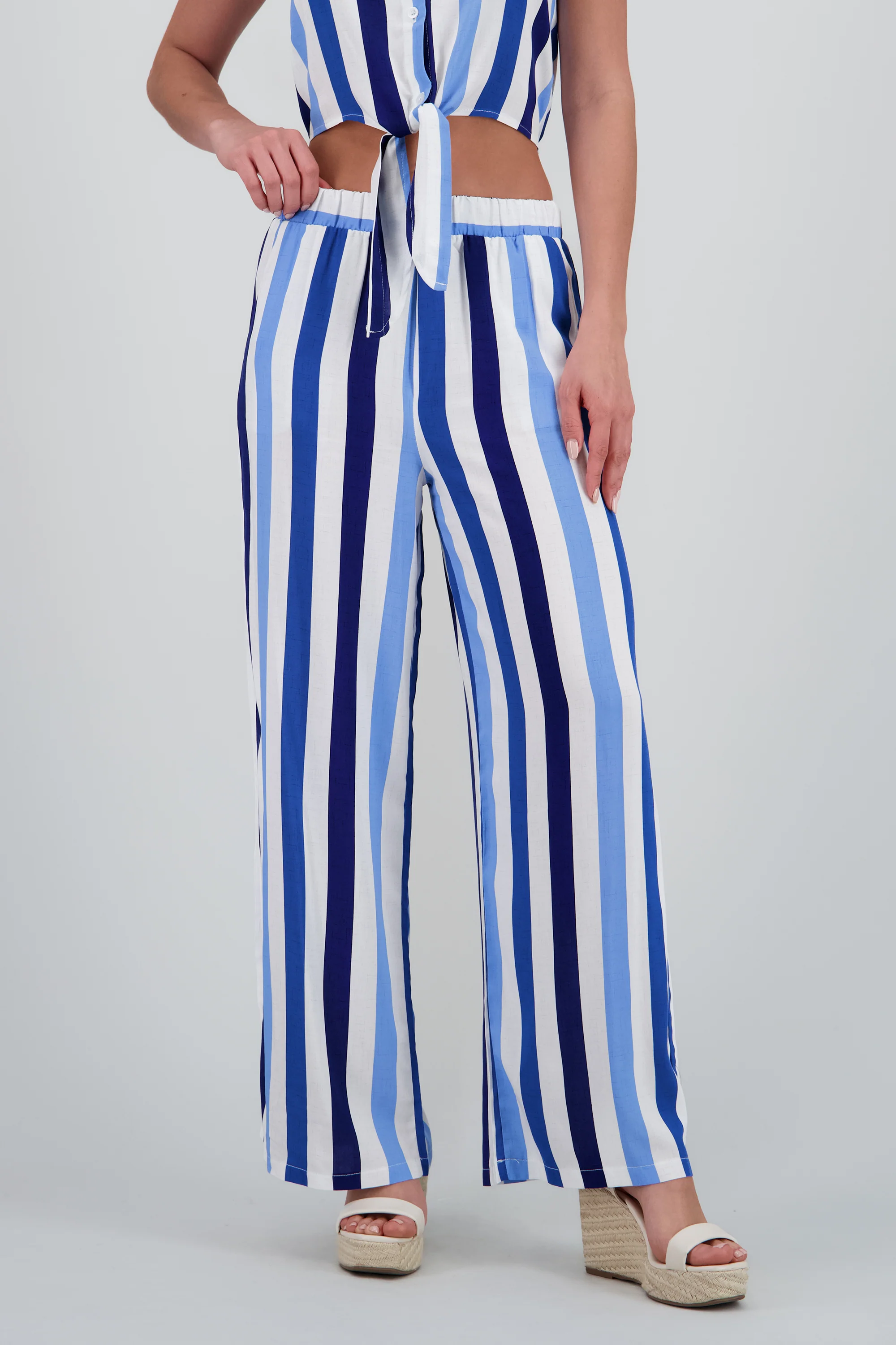 Pantalon fluido detalle resorte - Image 2