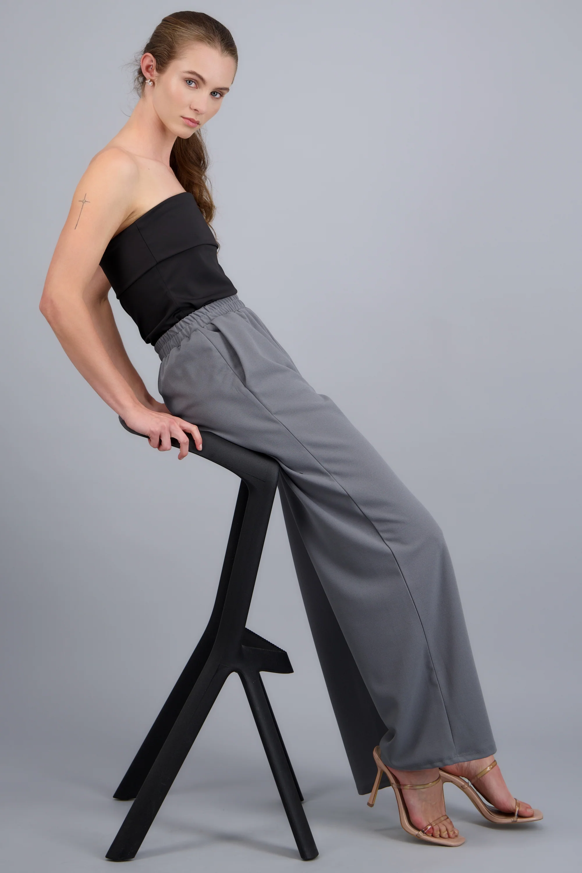 Pantalon fluido detalle resorte - Image 3