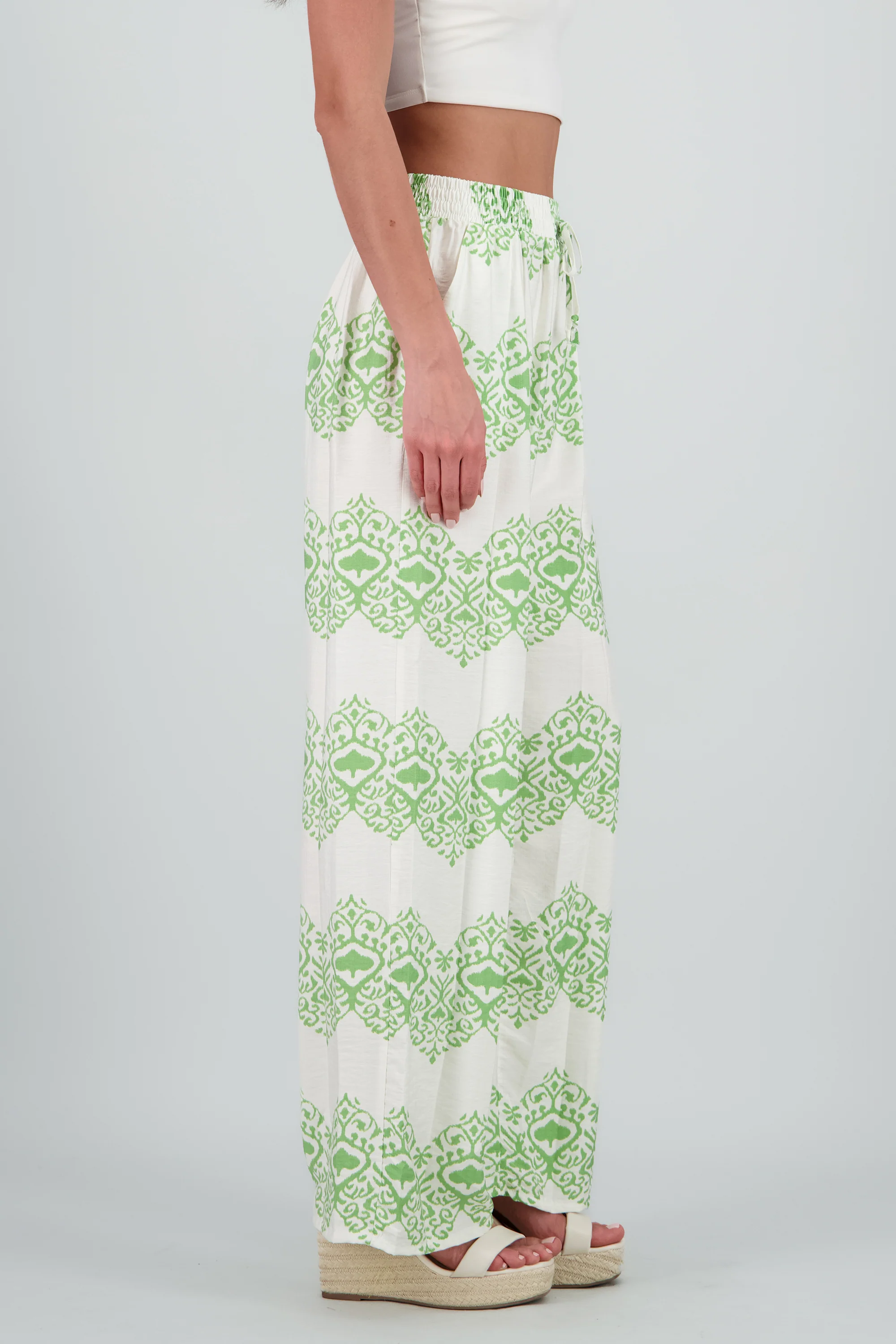 Pantalon fluido estampado paisley - Image 3