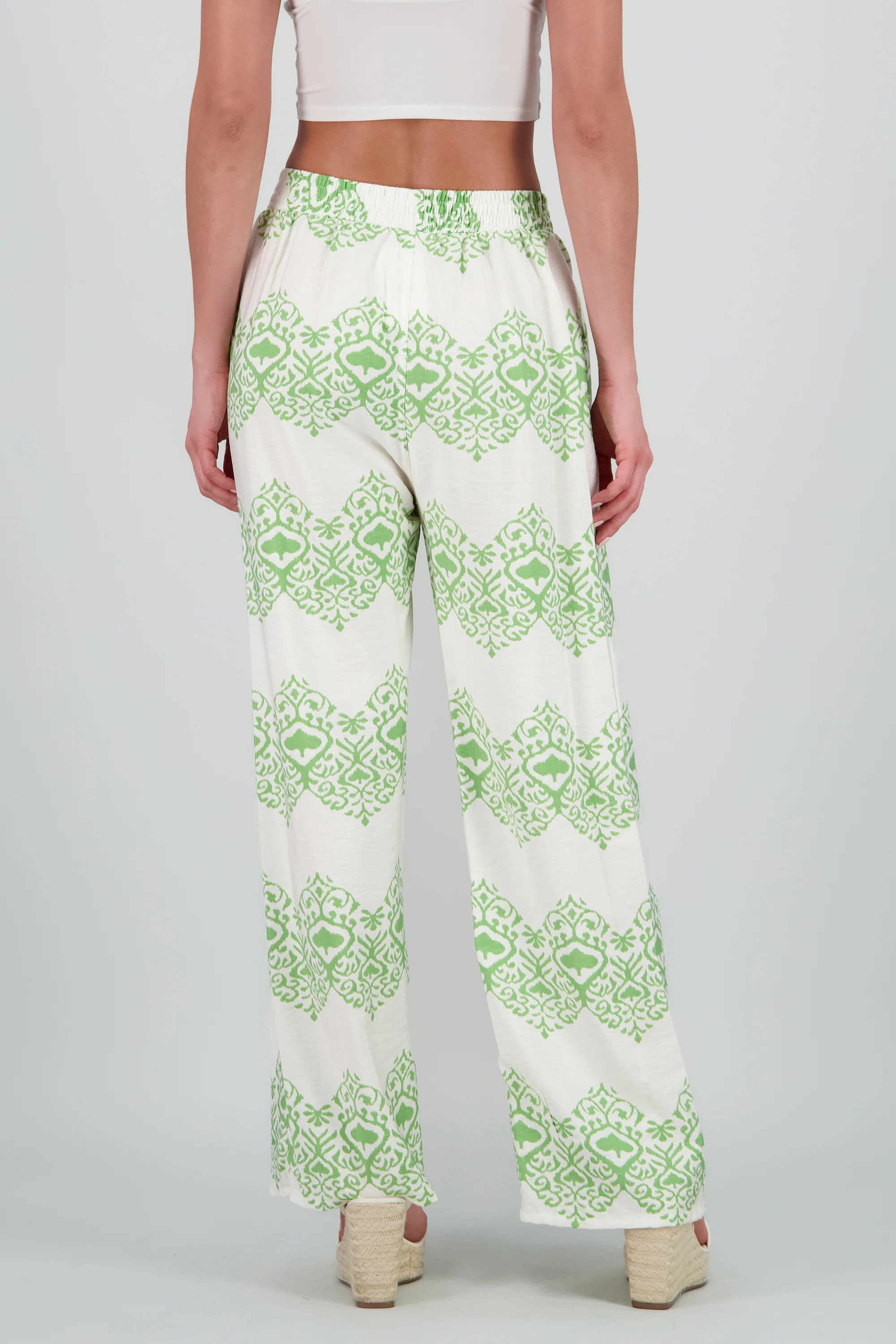 Pantalon fluido estampado paisley - Image 4