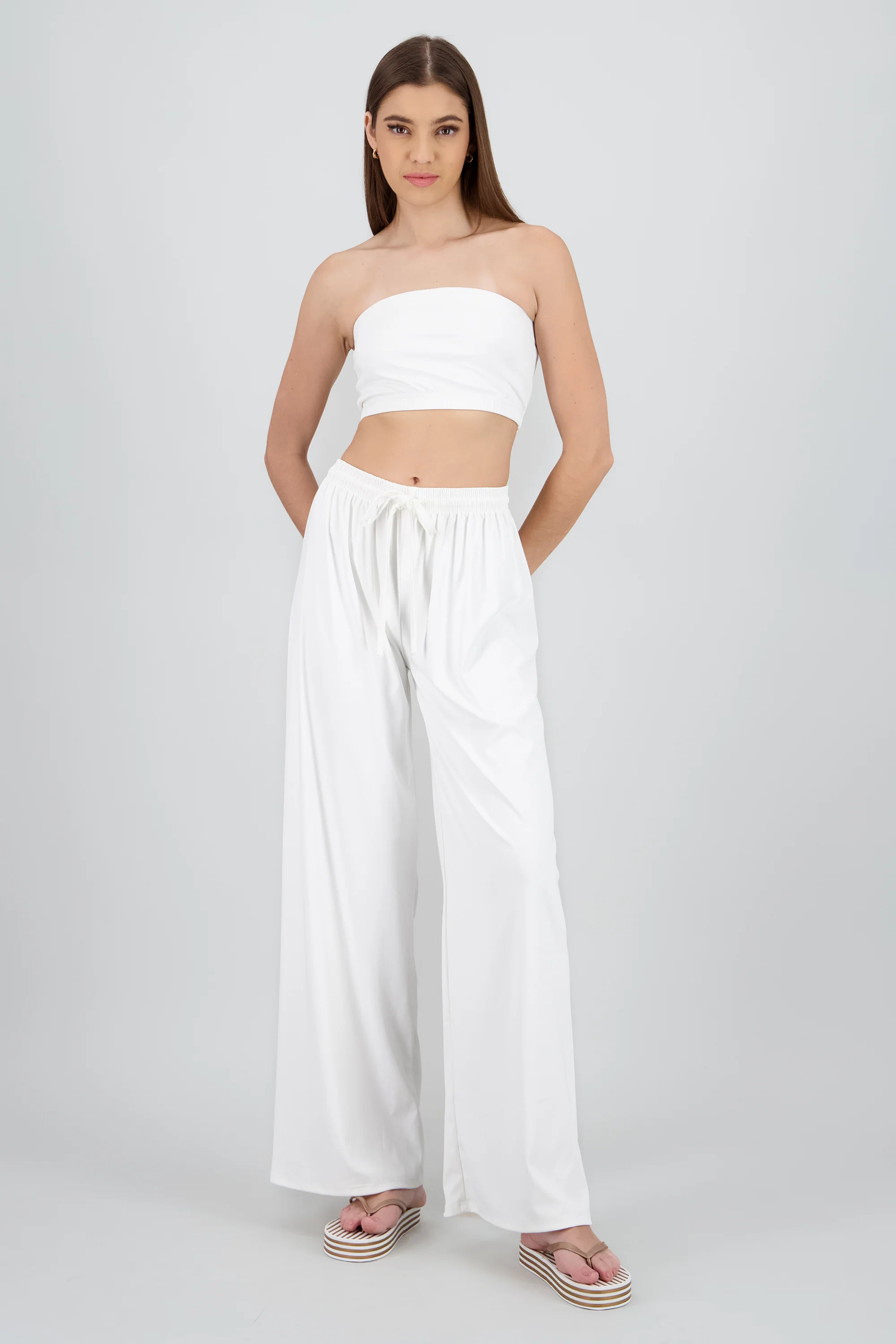 Pantalon fluido sin costuras