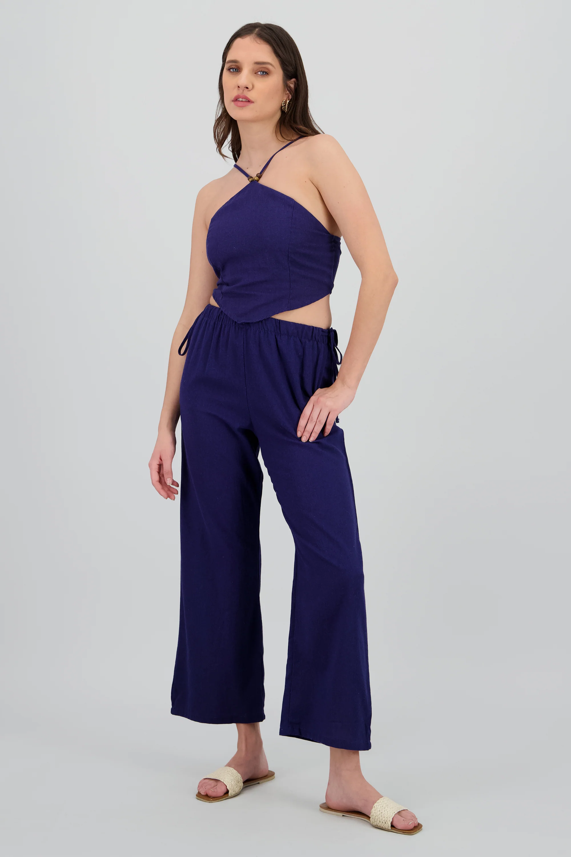 Pantalon jaretas cintura