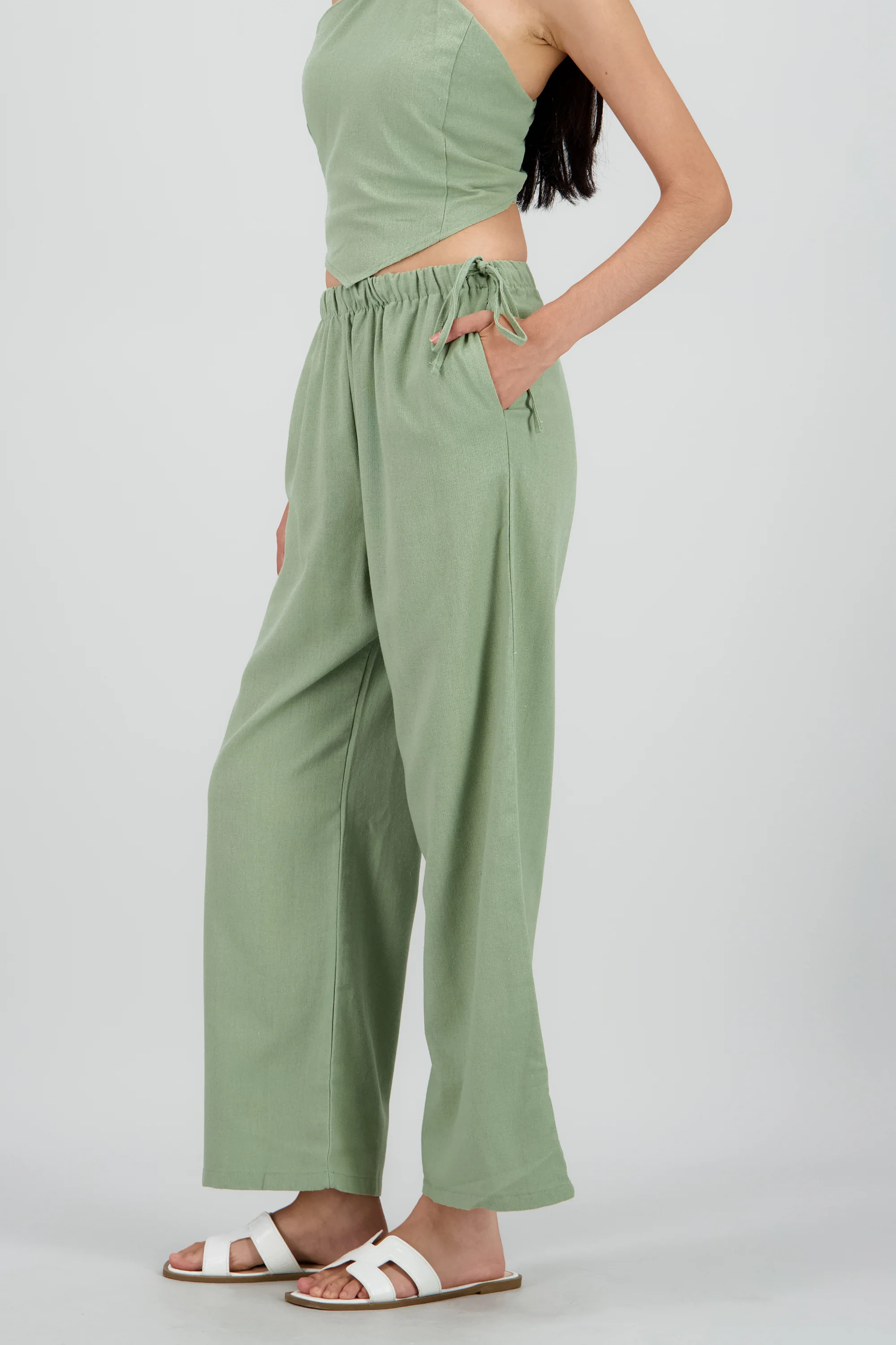Pantalon jaretas cintura - Image 2
