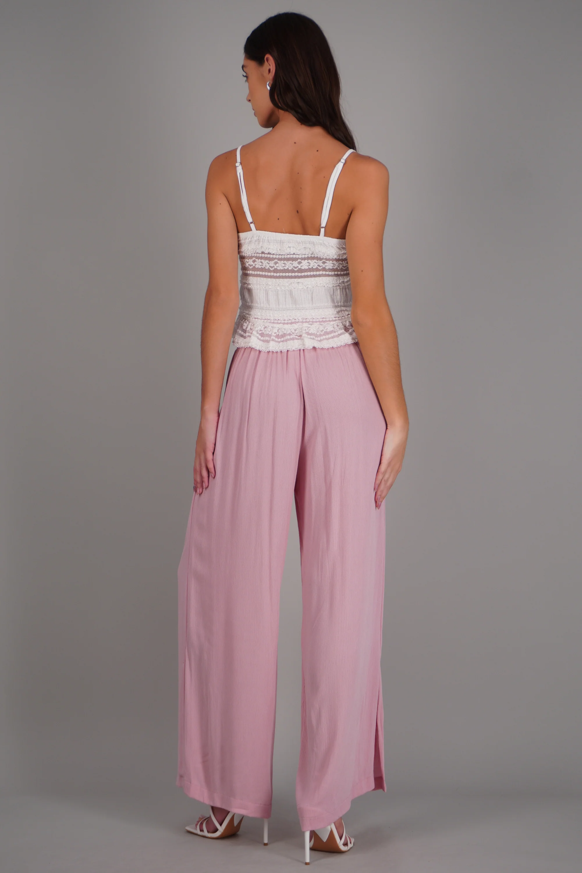 Pantalon ligero con pretina ancha - Image 4