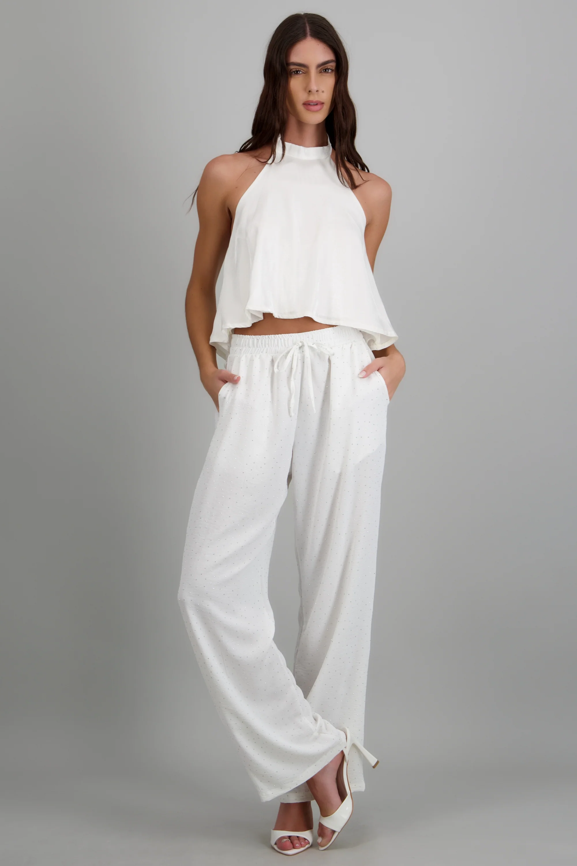 Pantalon ligero detalle brillos - Image 2
