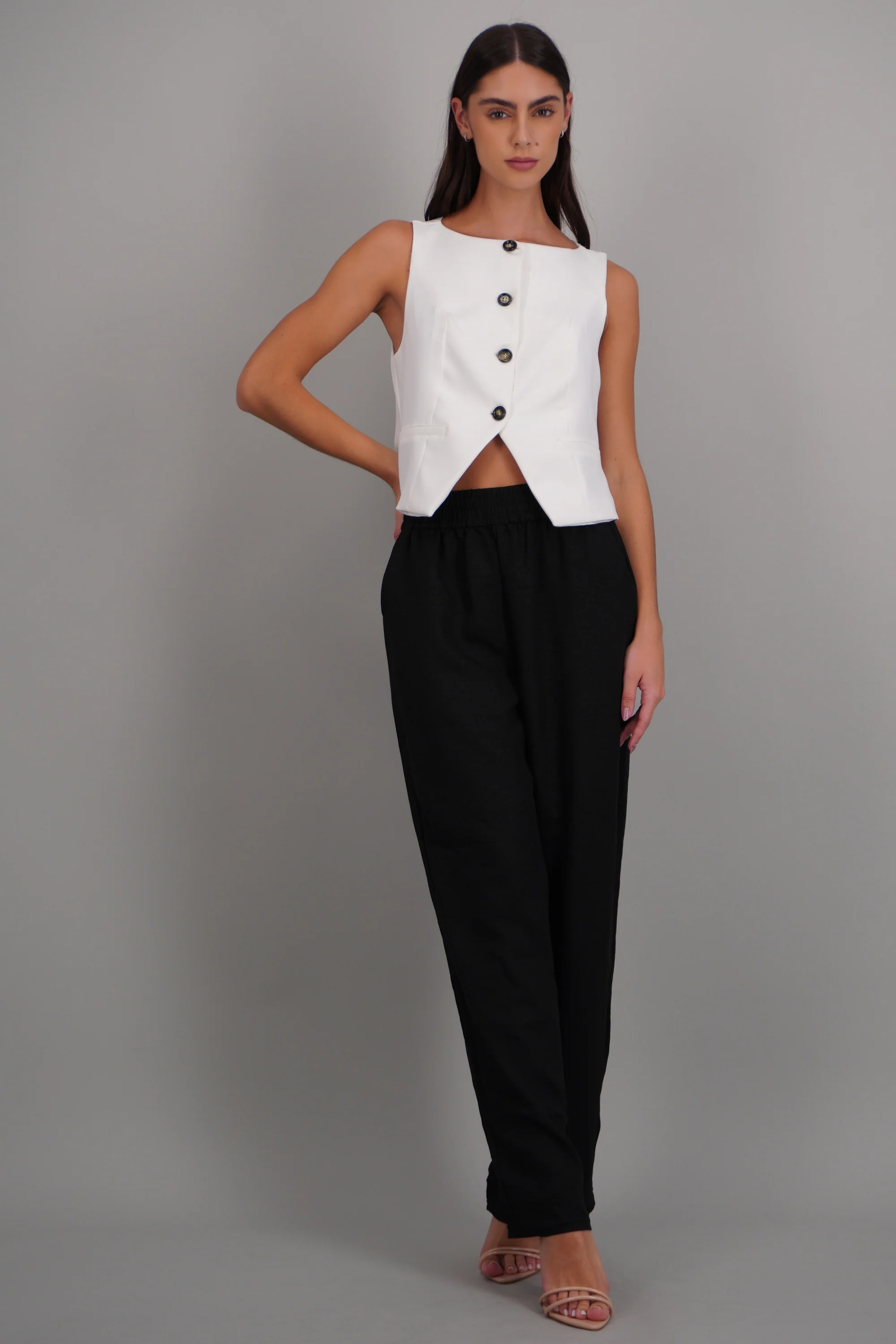 Pantalon ligero pretina elástica