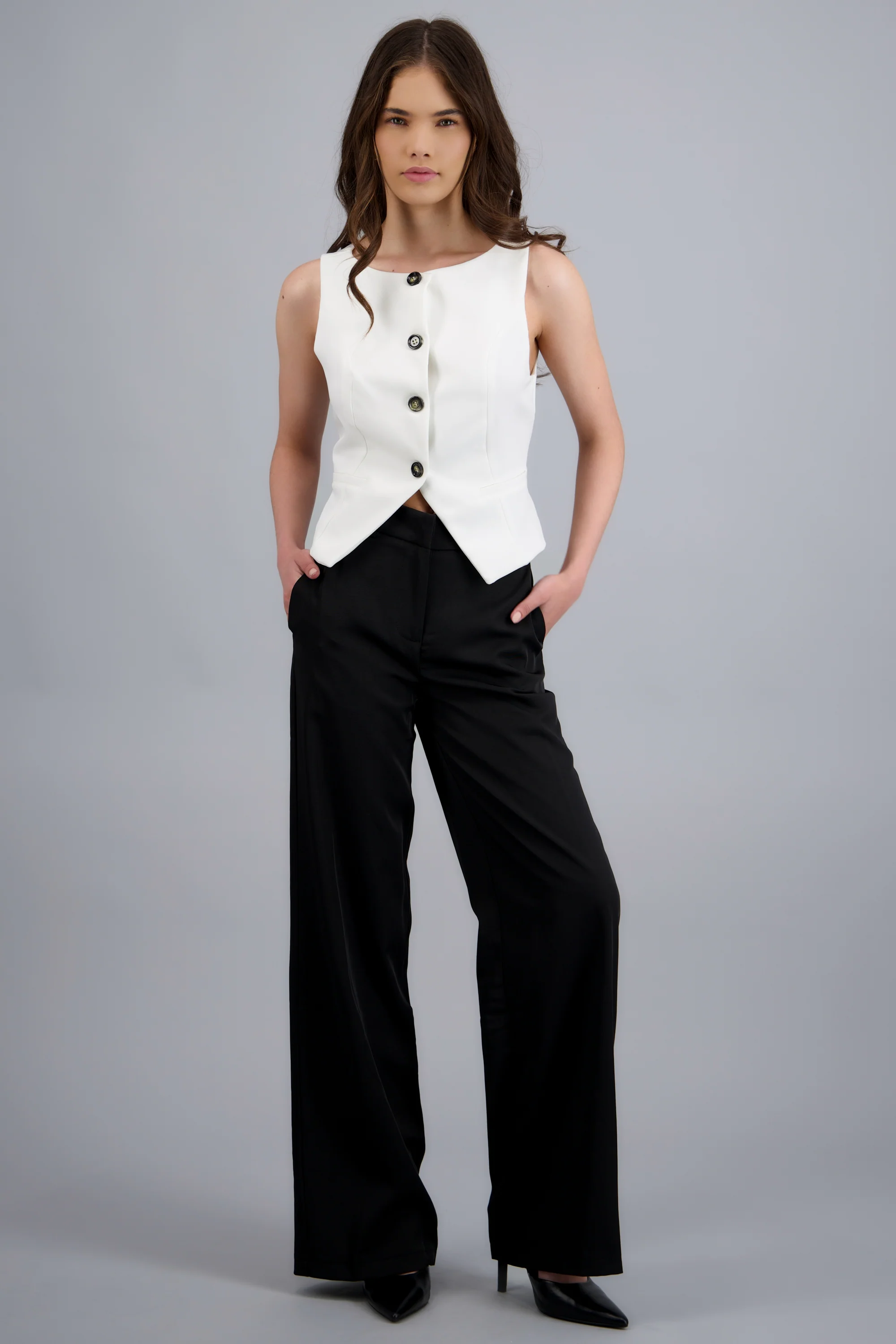 Pantalon liso basico