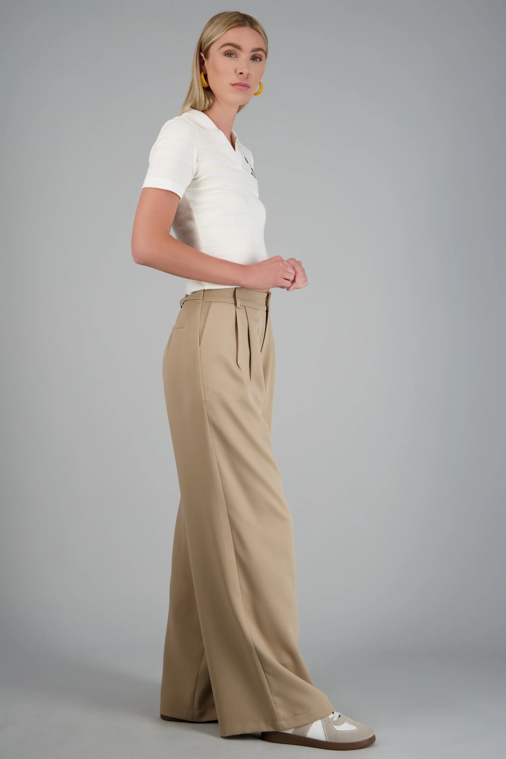 Pantalon liso detalle pinzas - Image 2