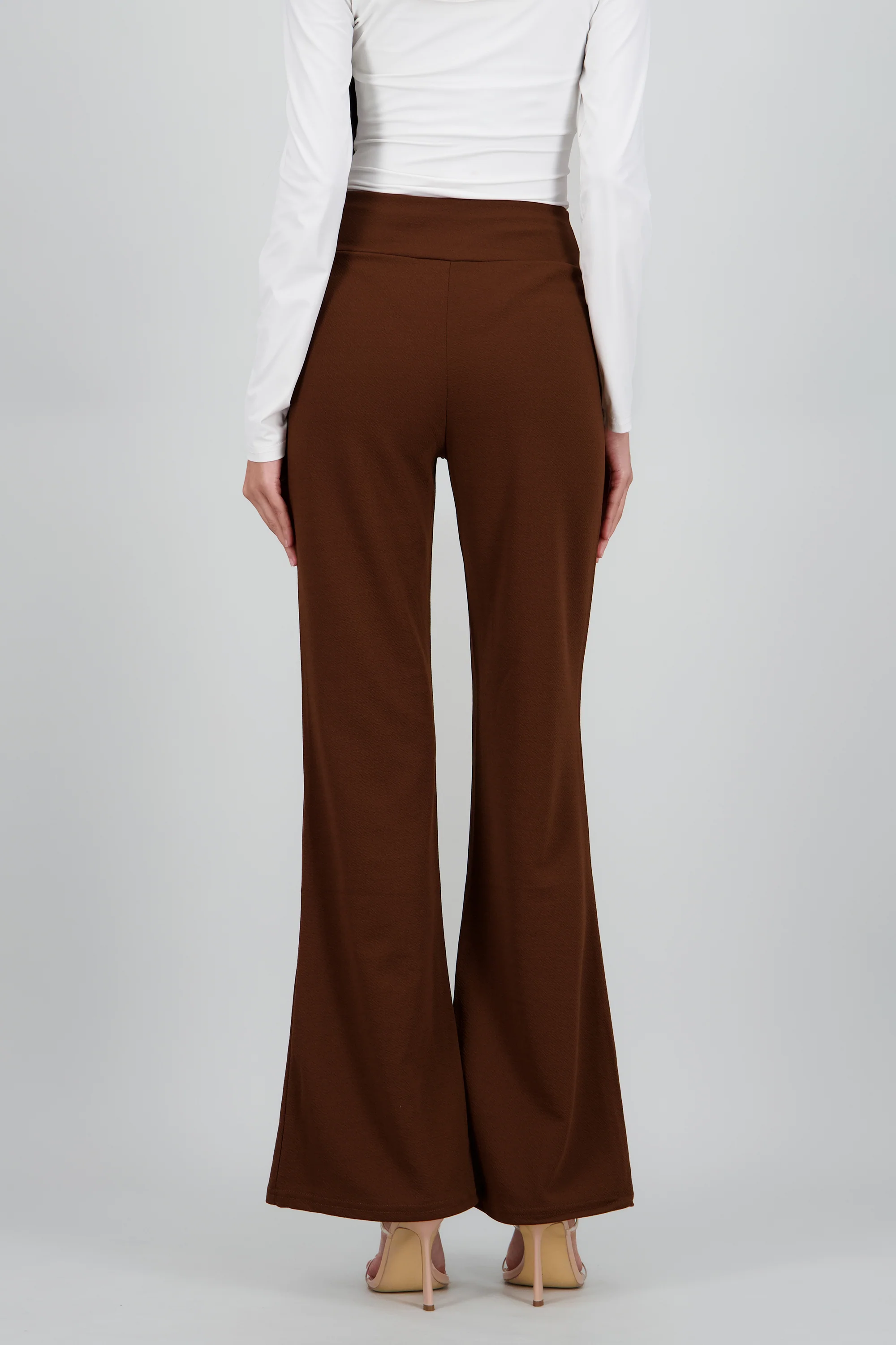 Pantalon pierna ancha liso - Image 4