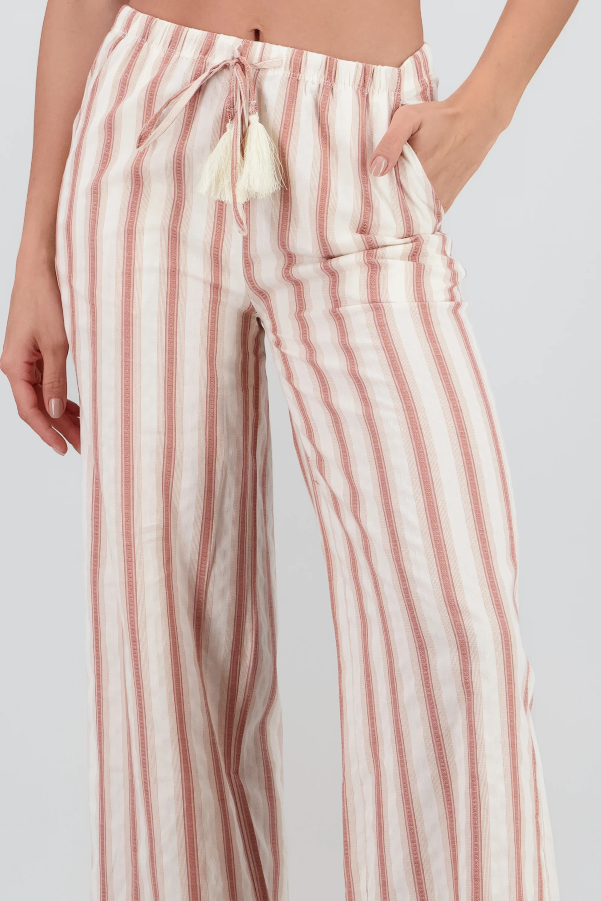 Pantalon rayas con jareta - Image 5
