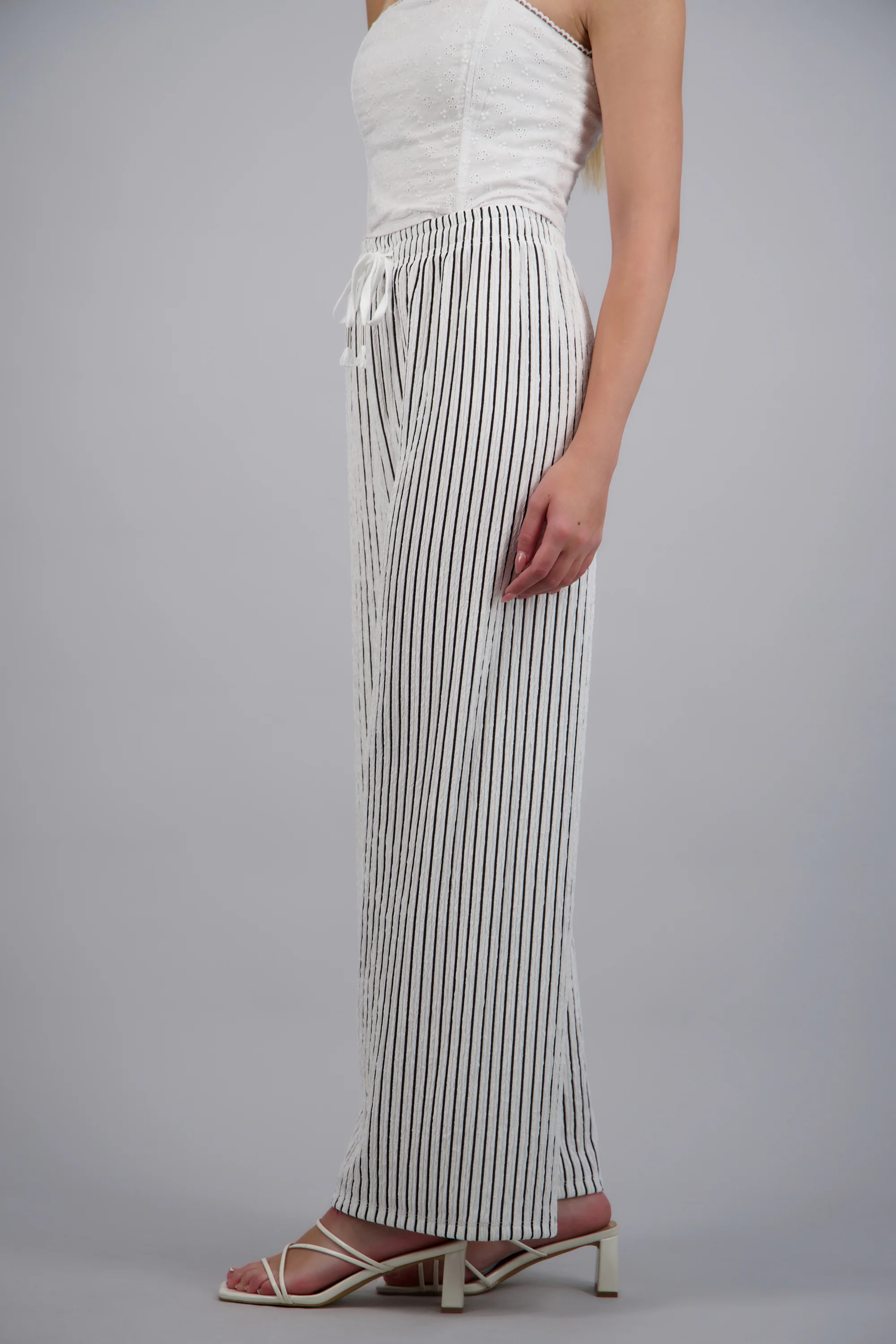 Pantalon rayas fluido - Image 2