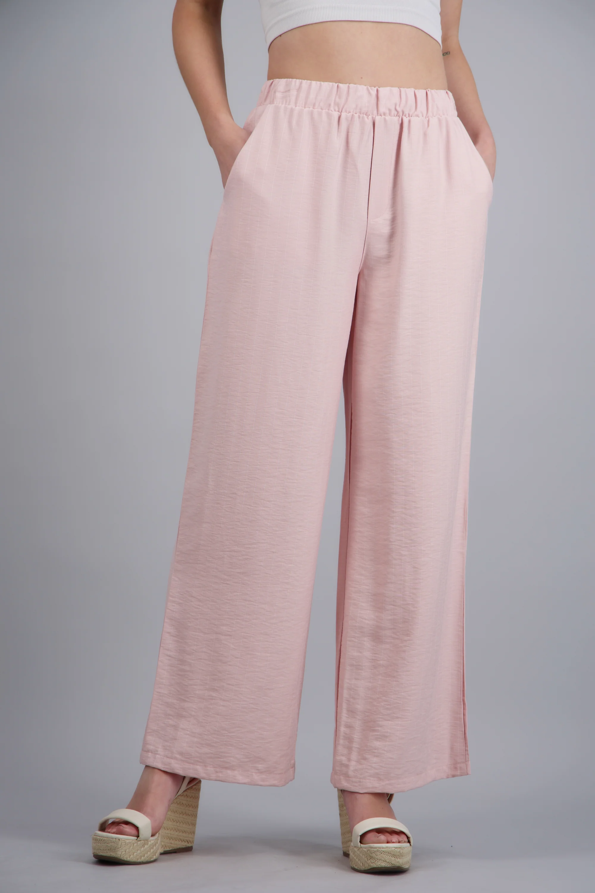 Pantalon recto con resorte - Image 2
