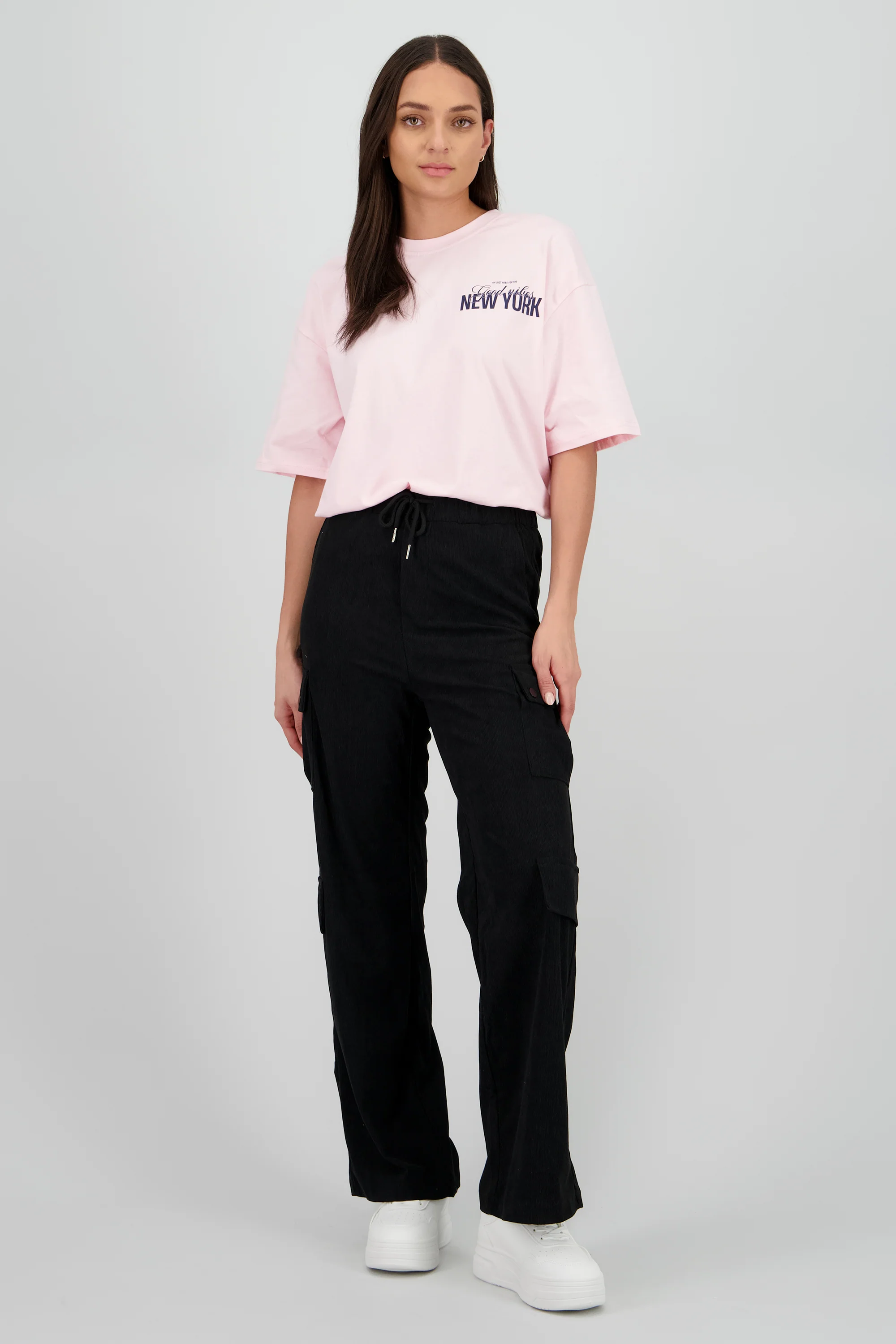 Pantalon recto detalle jareta