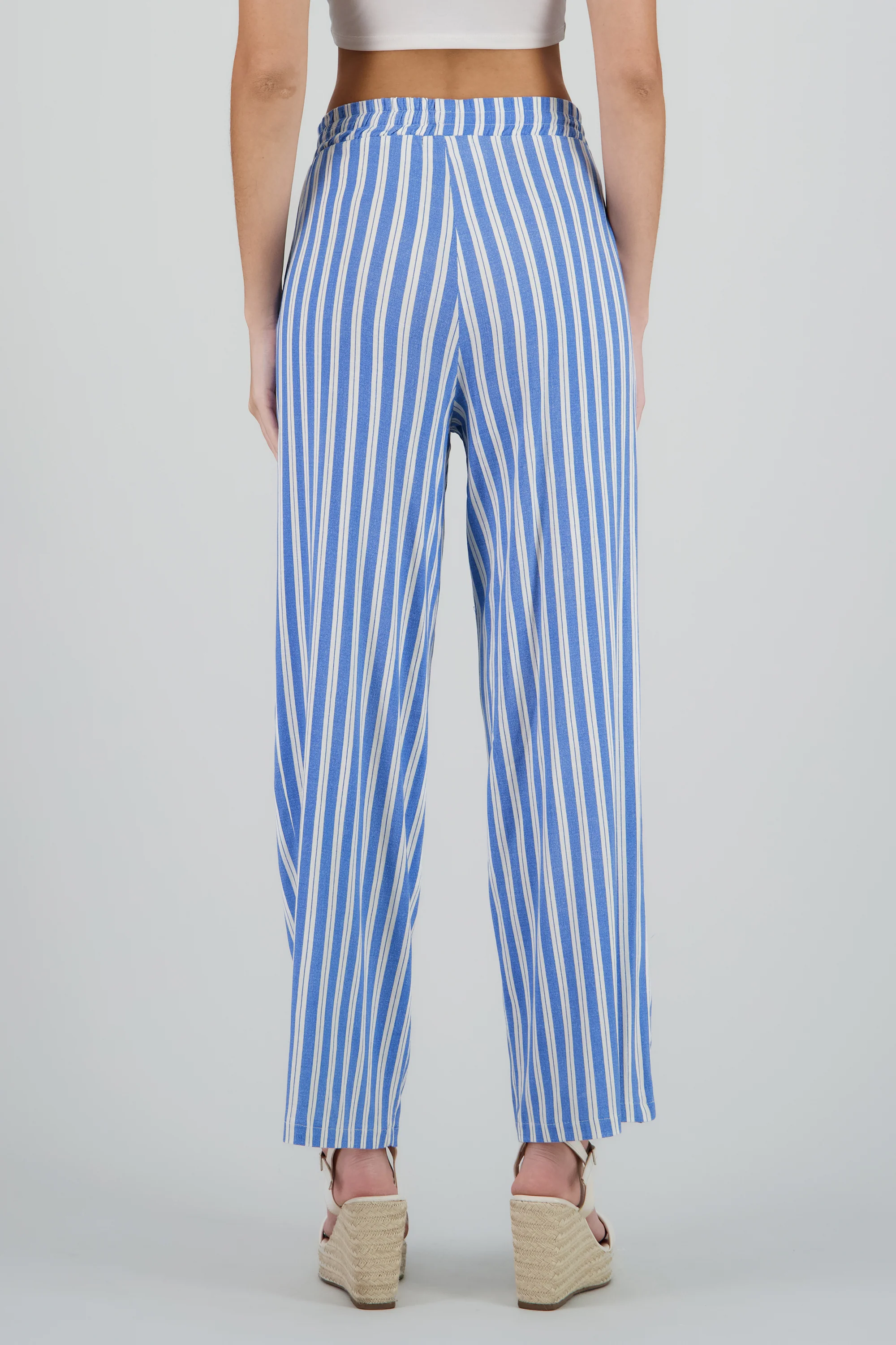 Pantalon recto estampado rayas - Image 4