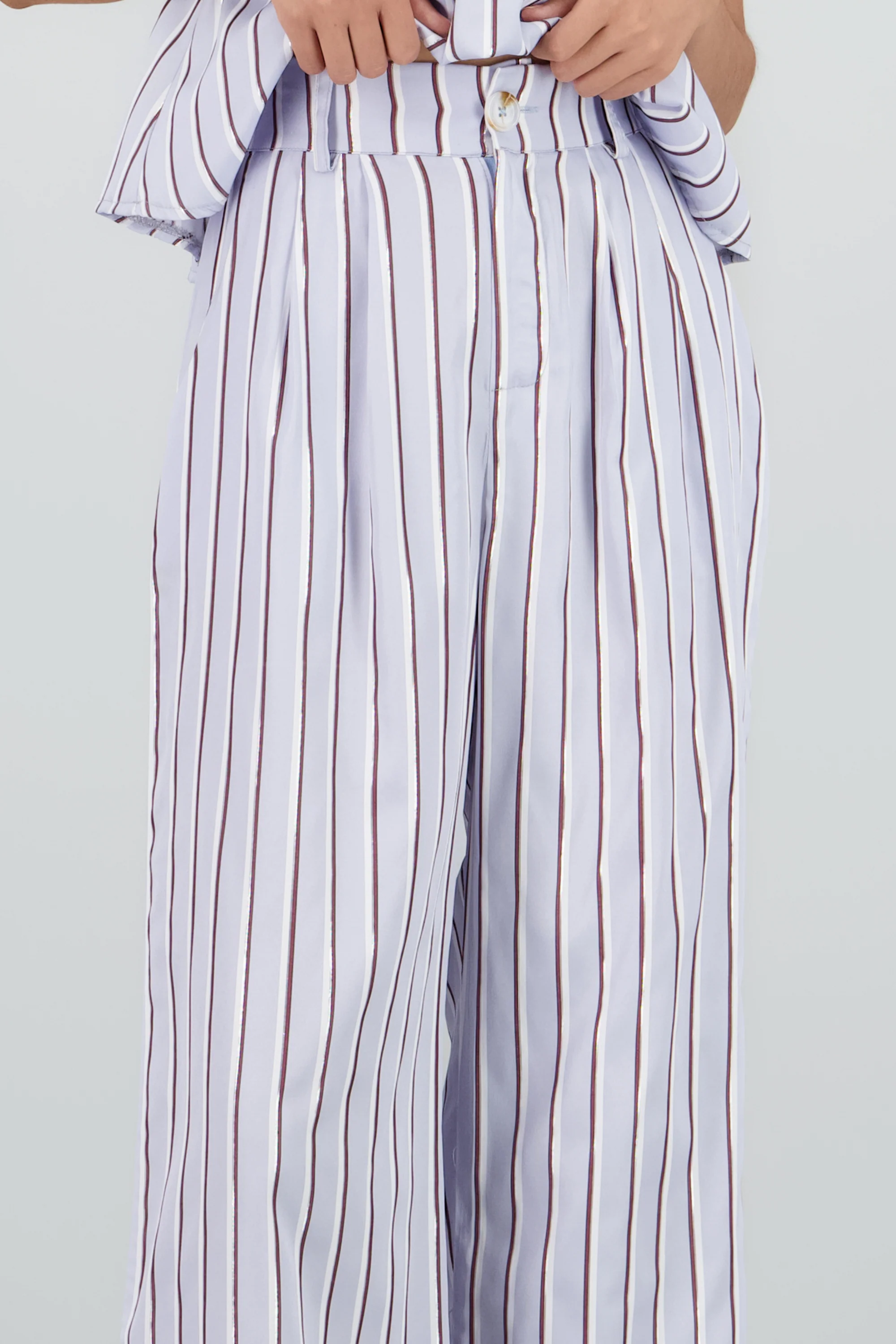 Pantalon recto pretina detalle boton - Image 5