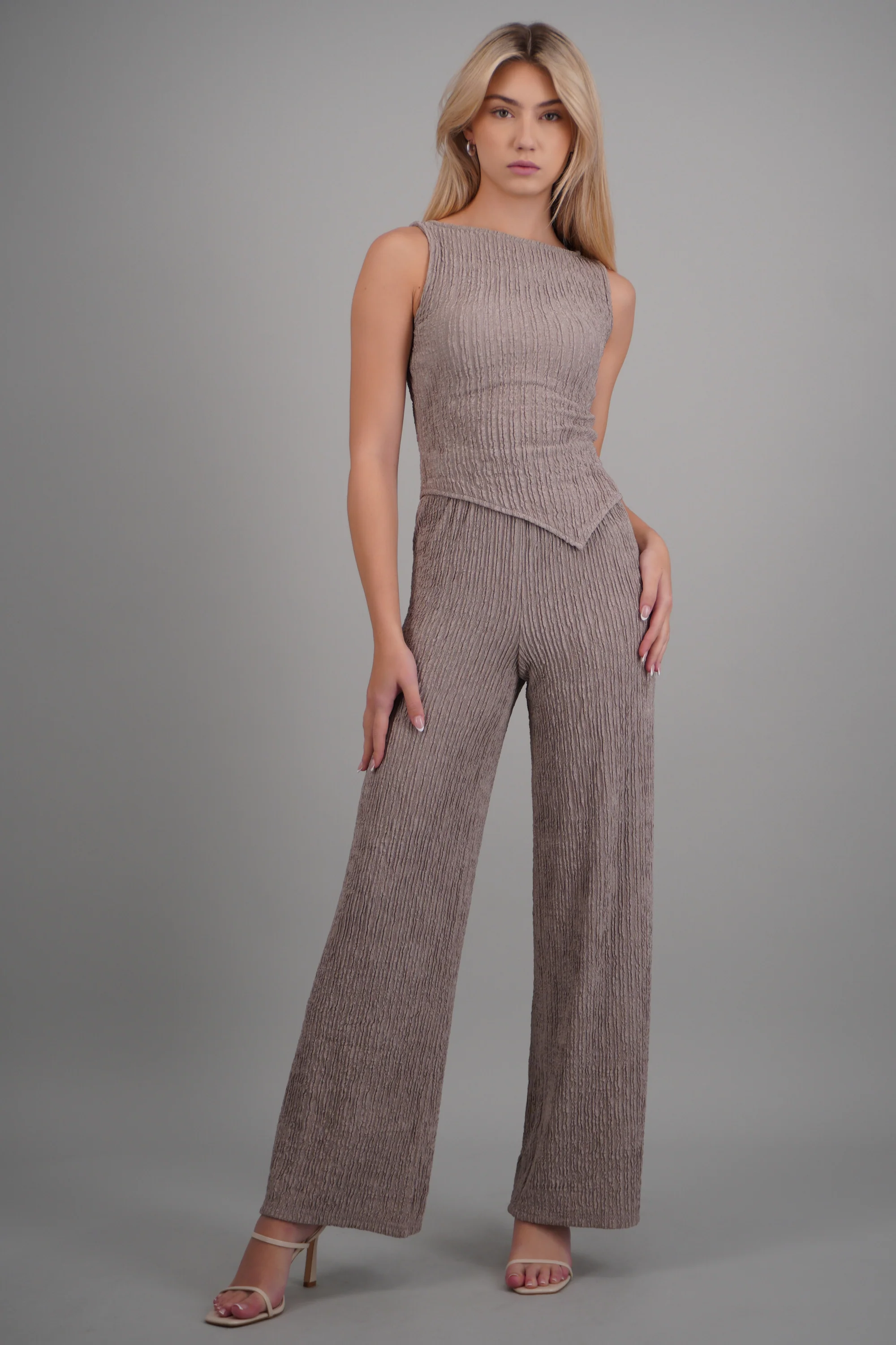 Pantalon recto textura - Image 2