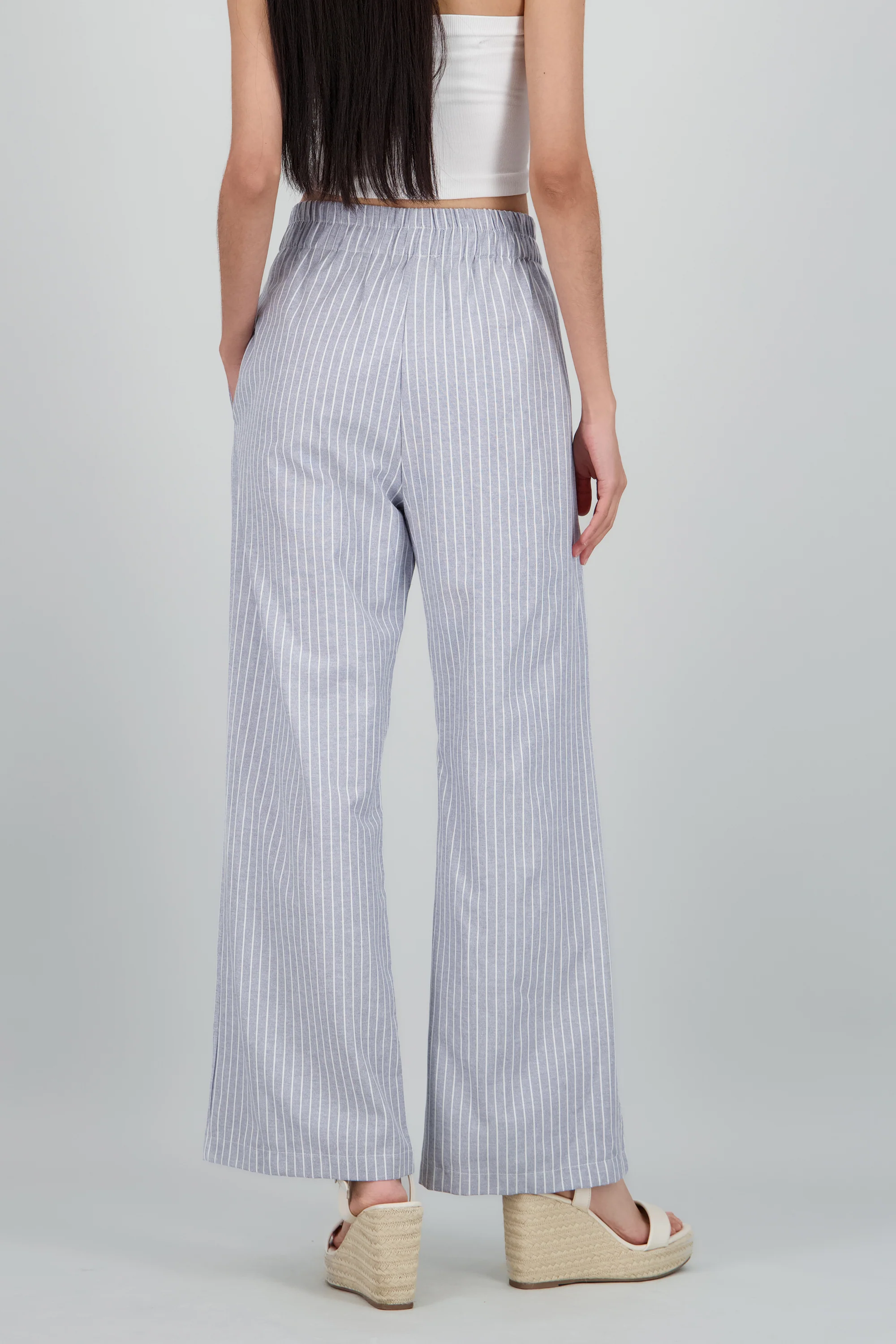Pantalon resorte detalle rayas - Image 4