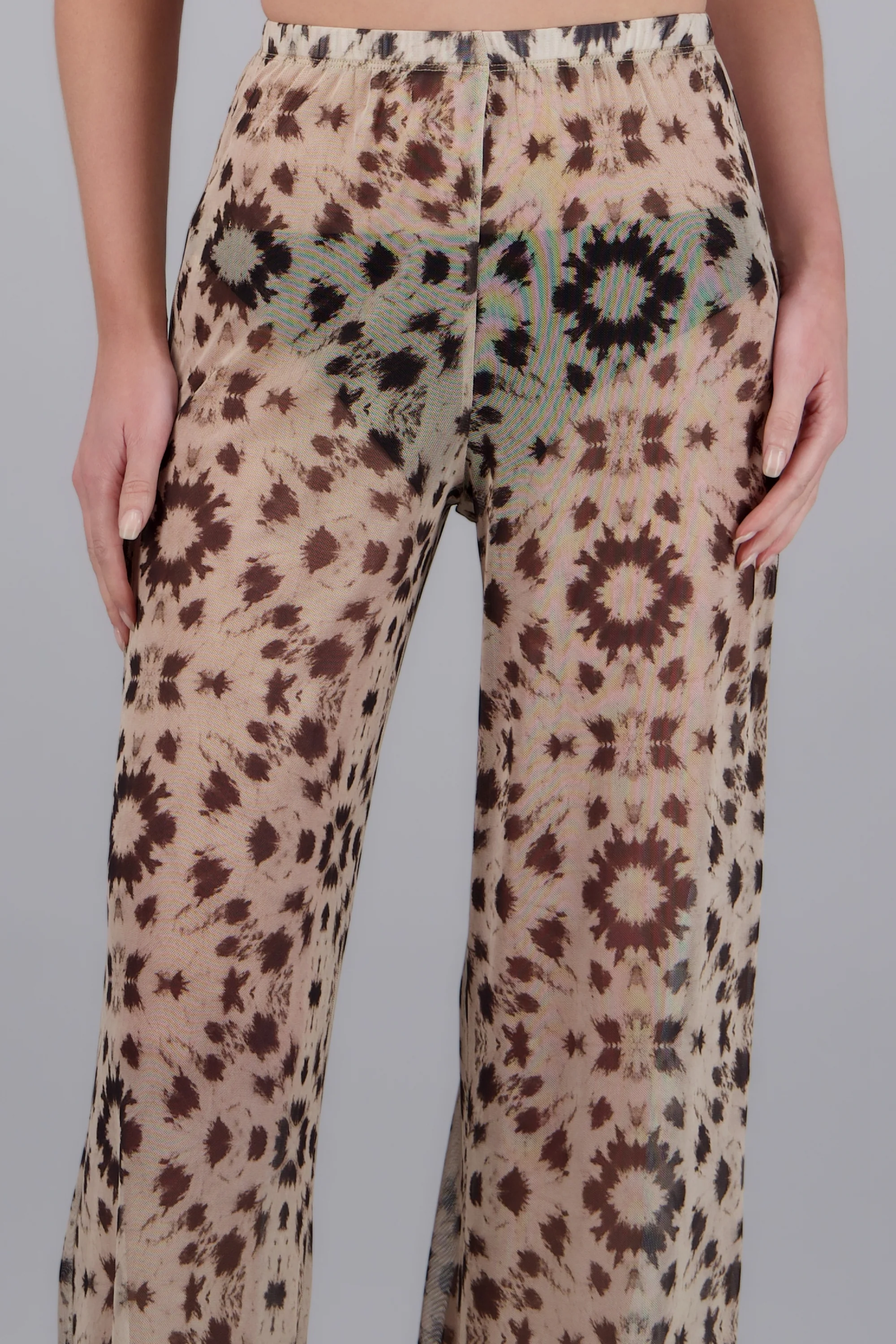 Pantalon salida mesh estampado - Image 5