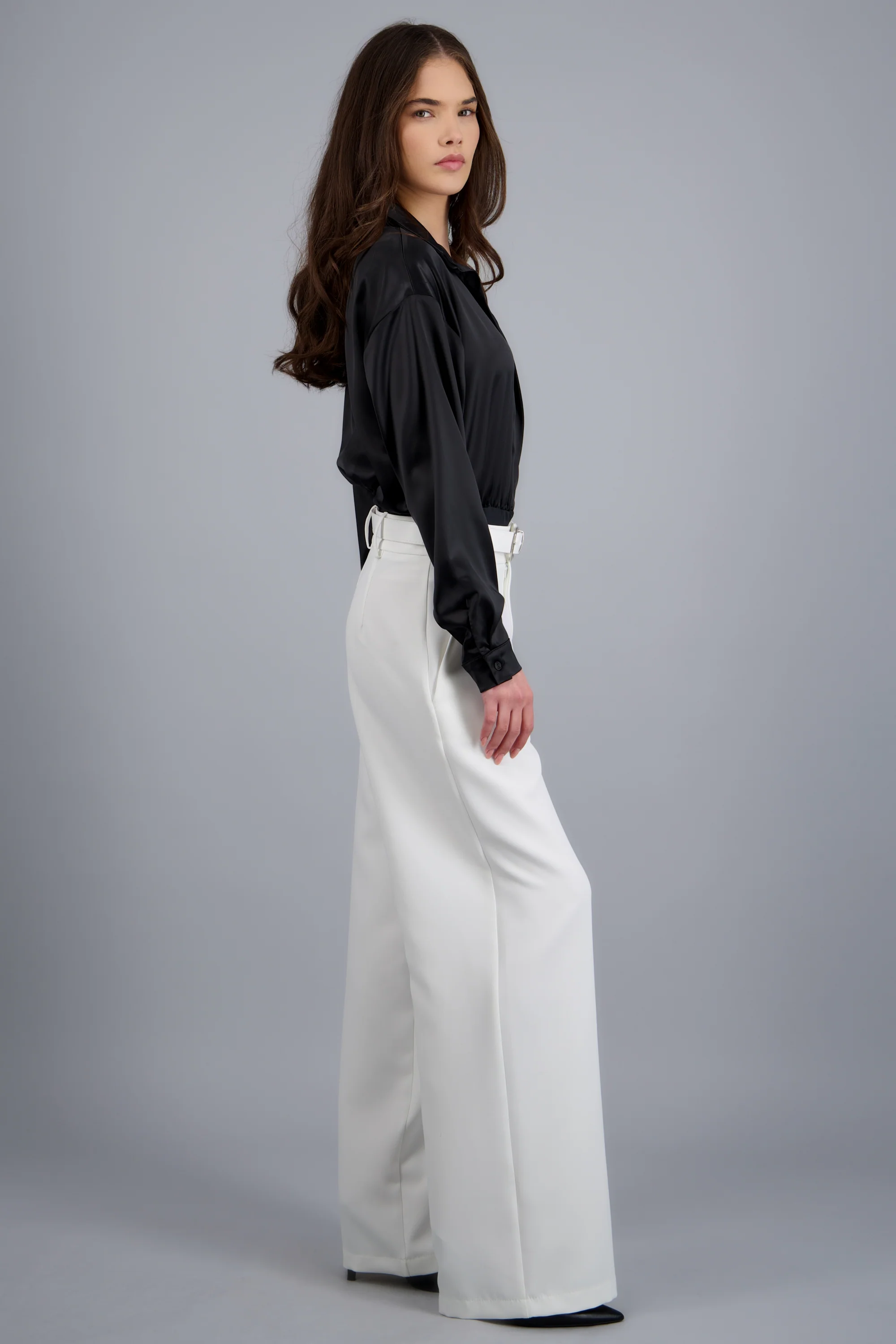 Pantalon sastre basico con cinturon Hypsters - Image 2