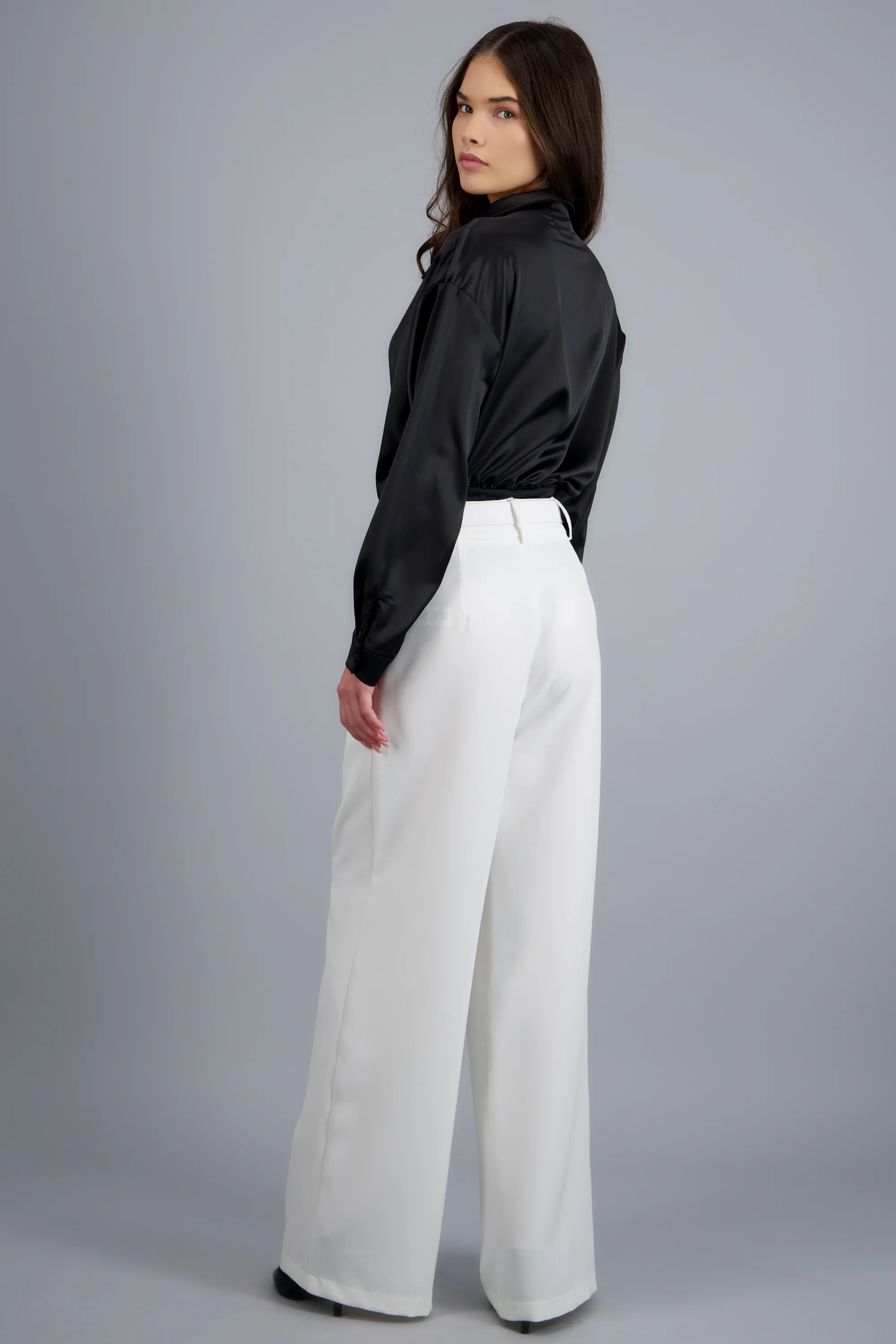 Pantalon sastre basico con cinturon Hypsters - Image 4