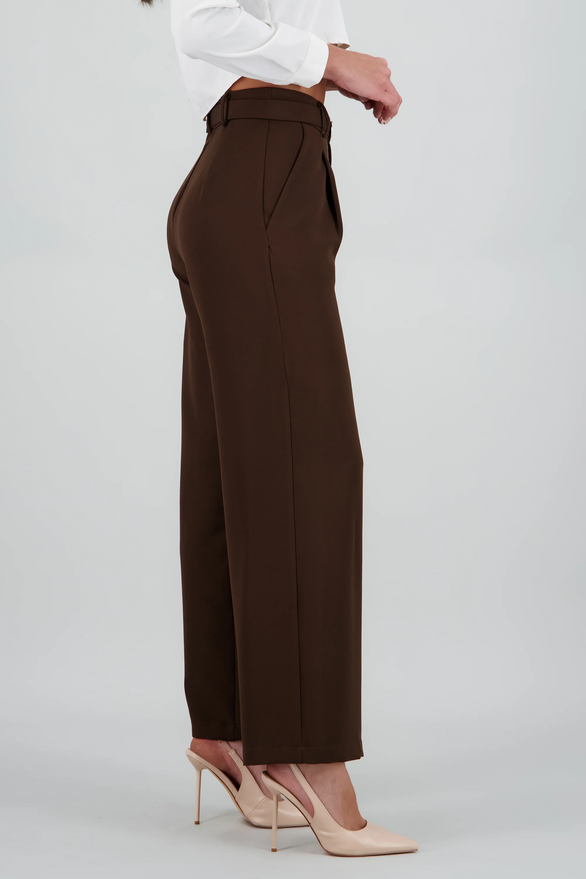 Pantalon sastre basico con cinturon Hypsters - Image 3