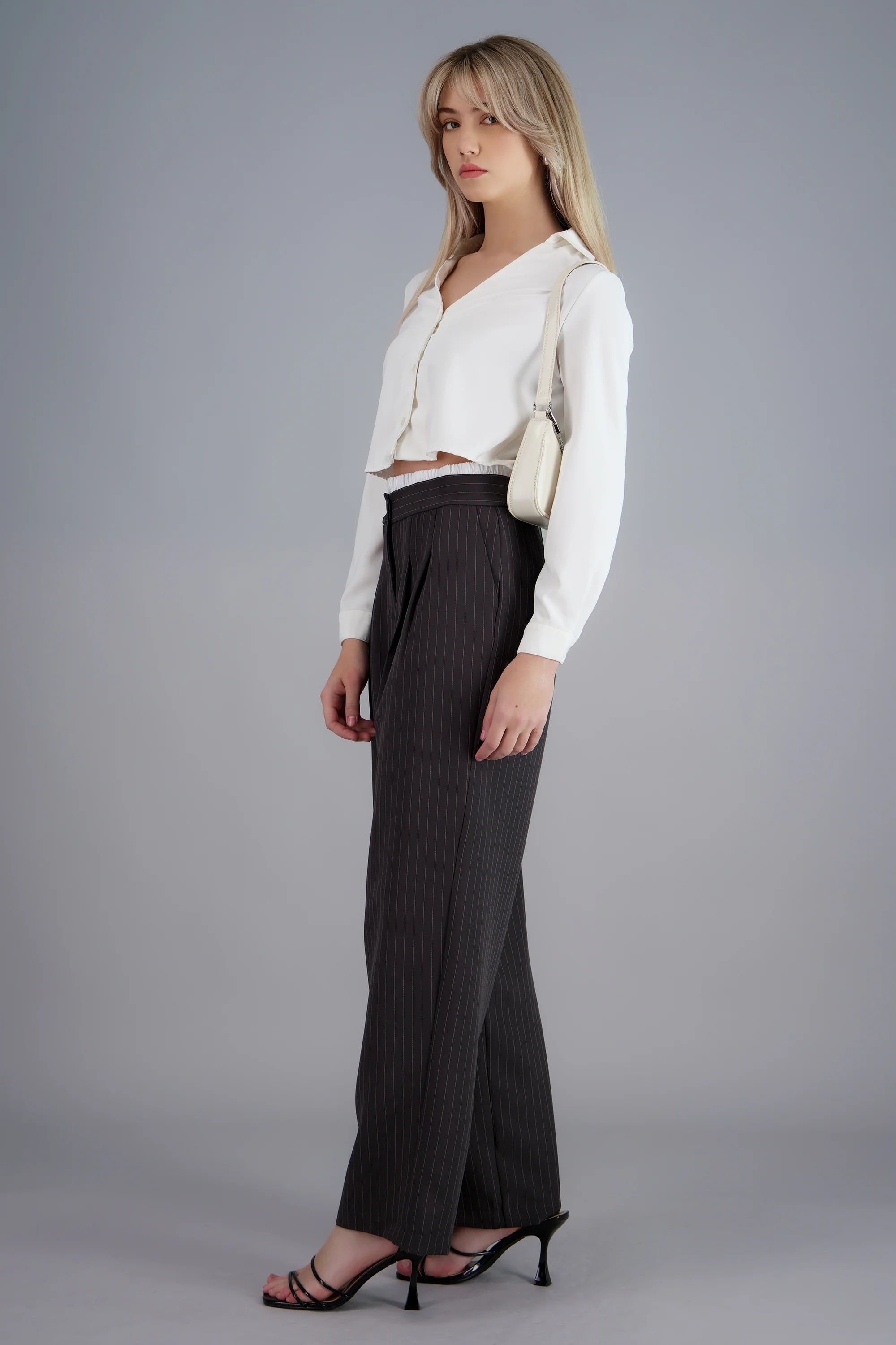 Pantalon sastre detalle pretina removible - Image 3
