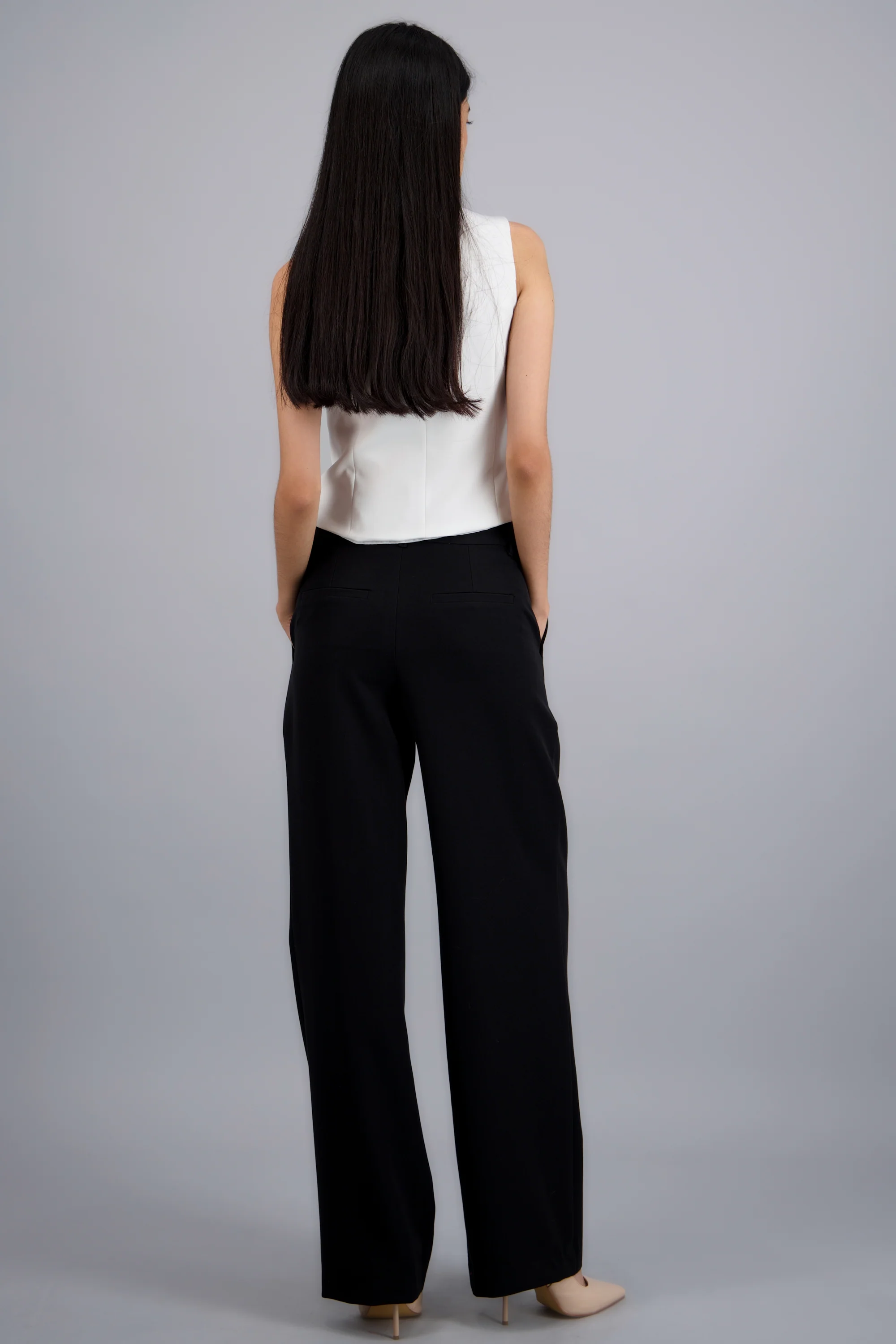 Pantalon sastre effortless con pinzas - Image 4