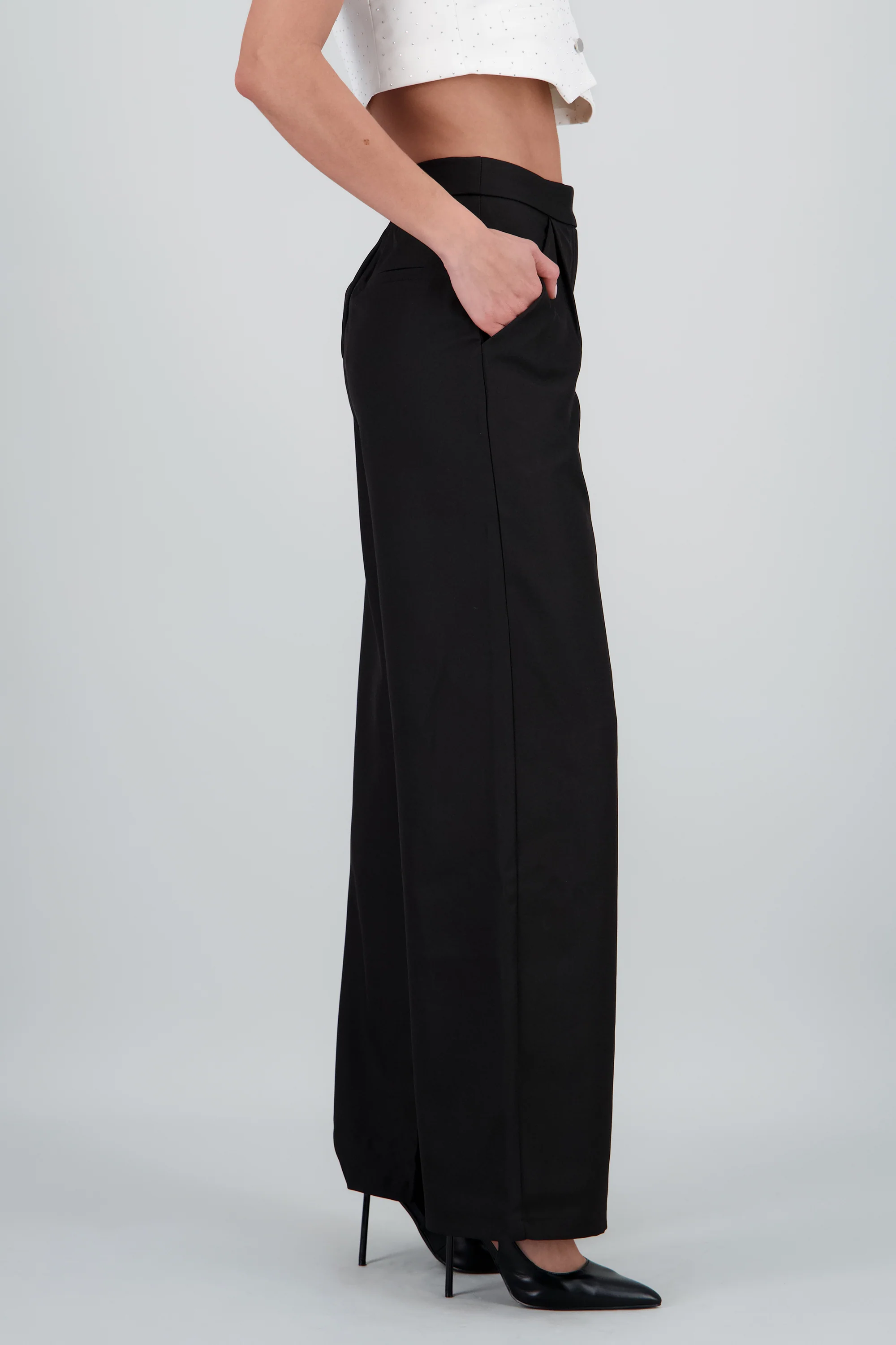 Pantalon sastreado detalle bolsas - Image 3